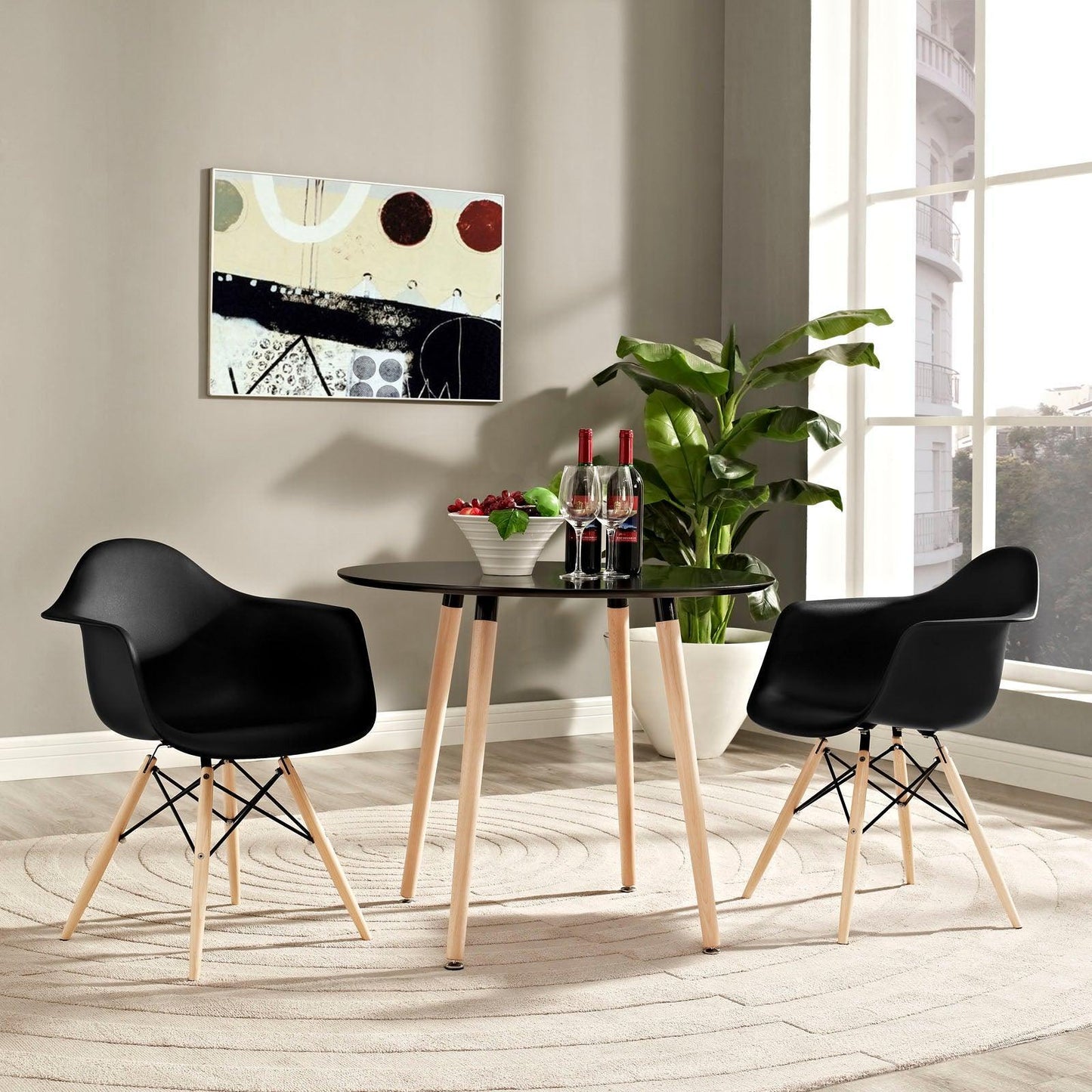 Modway Pyramid Dining Armchair Set of 2 FredCo