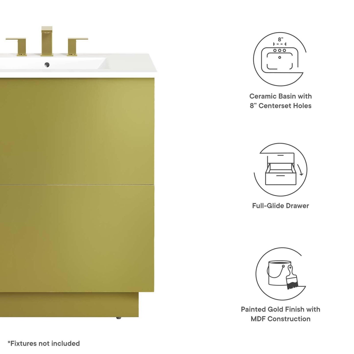Modway Quantum 30" Bathroom Vanity FredCo