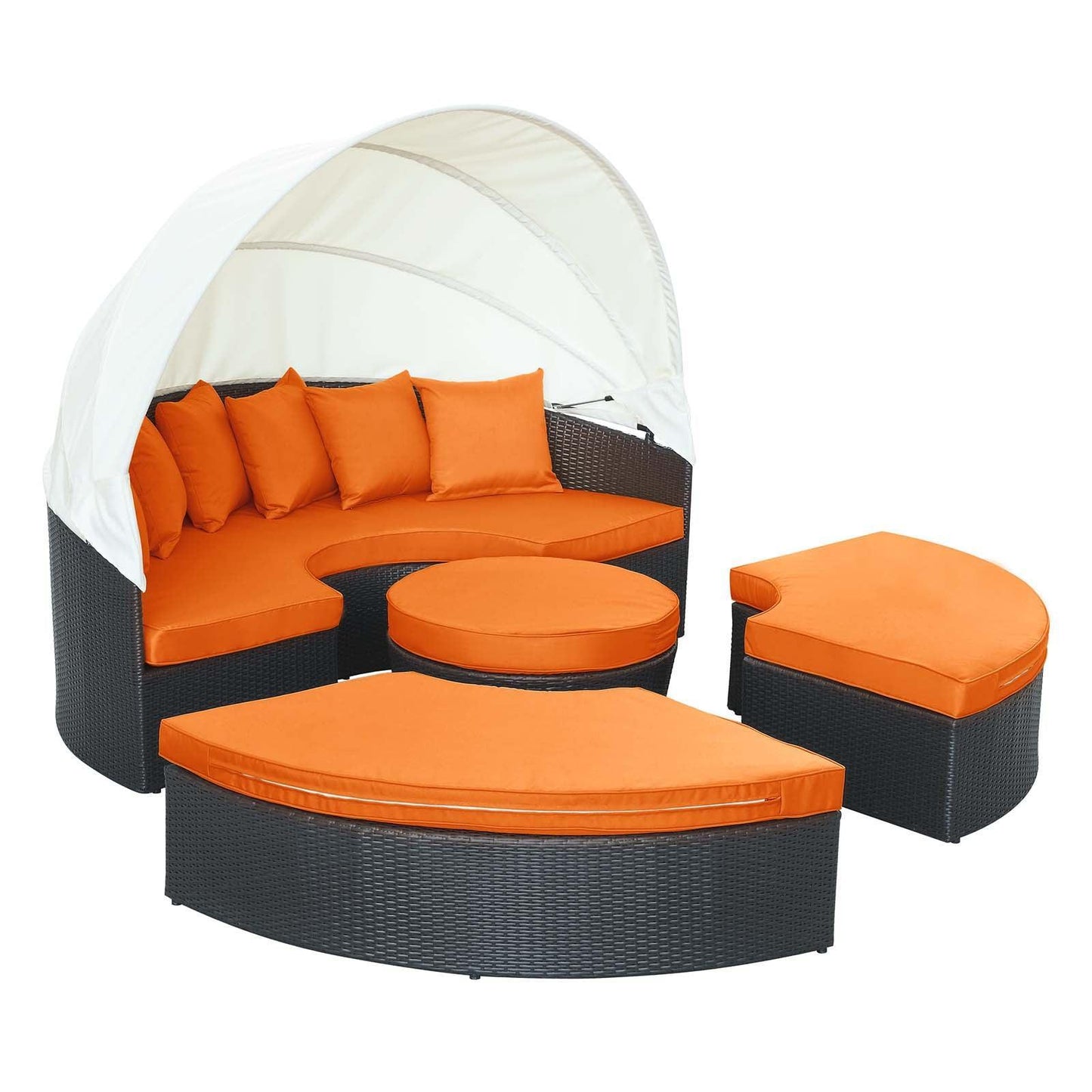 Modway Quest Canopy Outdoor Patio Daybed FredCo