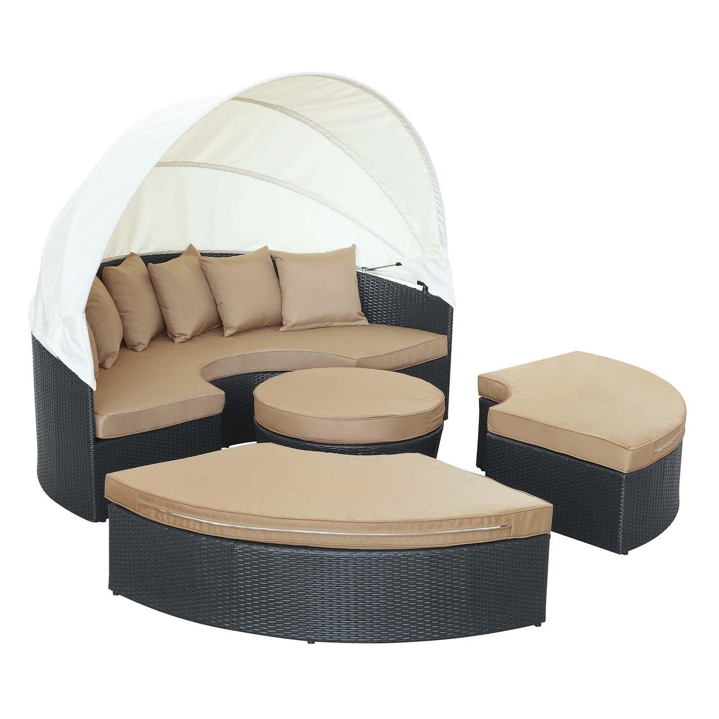 Modway Quest Canopy Outdoor Patio Daybed FredCo
