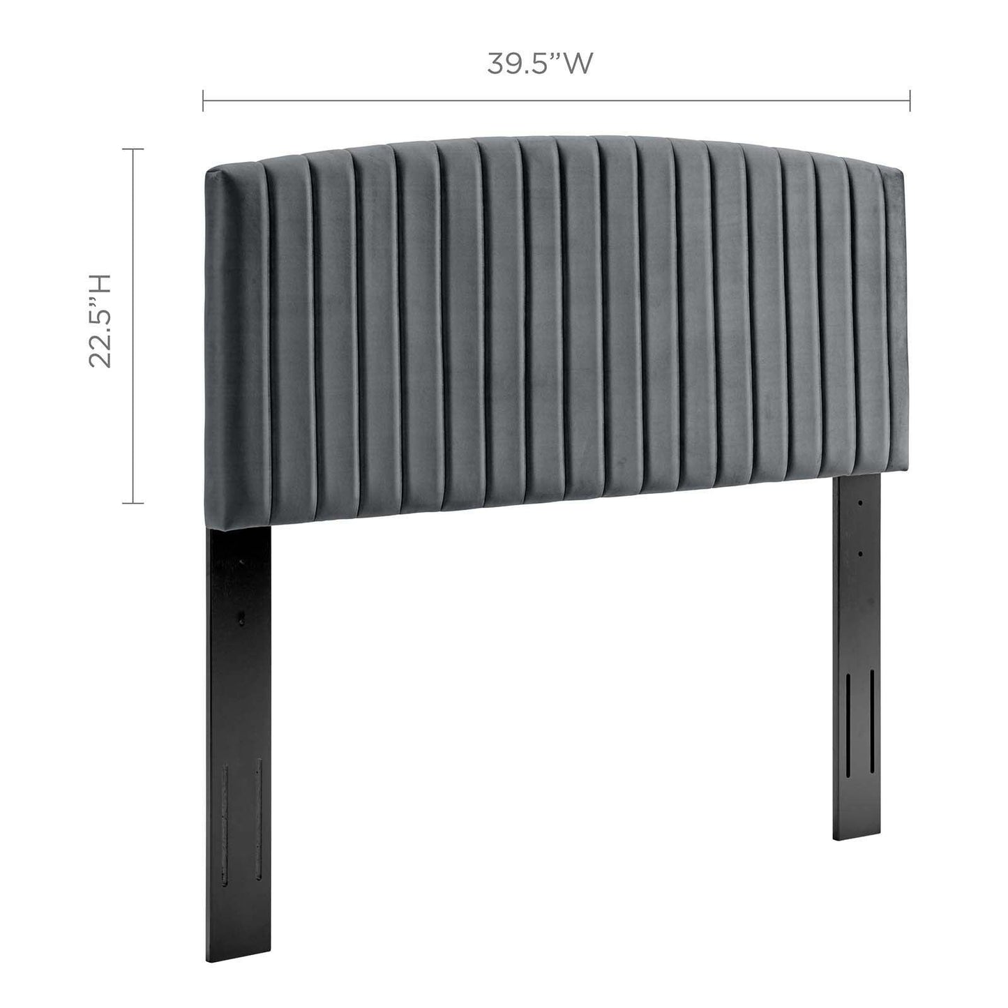 Modway Rebecca Performance Velvet Twin Headboard FredCo