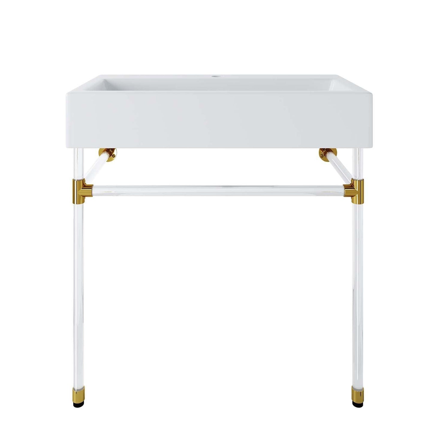 Modway Redeem 32" Acrylic Wall-Mount Bathroom Vanity FredCo