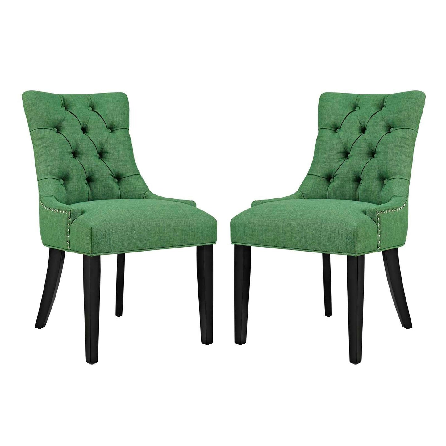 Modway Regent Dining Side Chair Fabric Set of 2 FredCo
