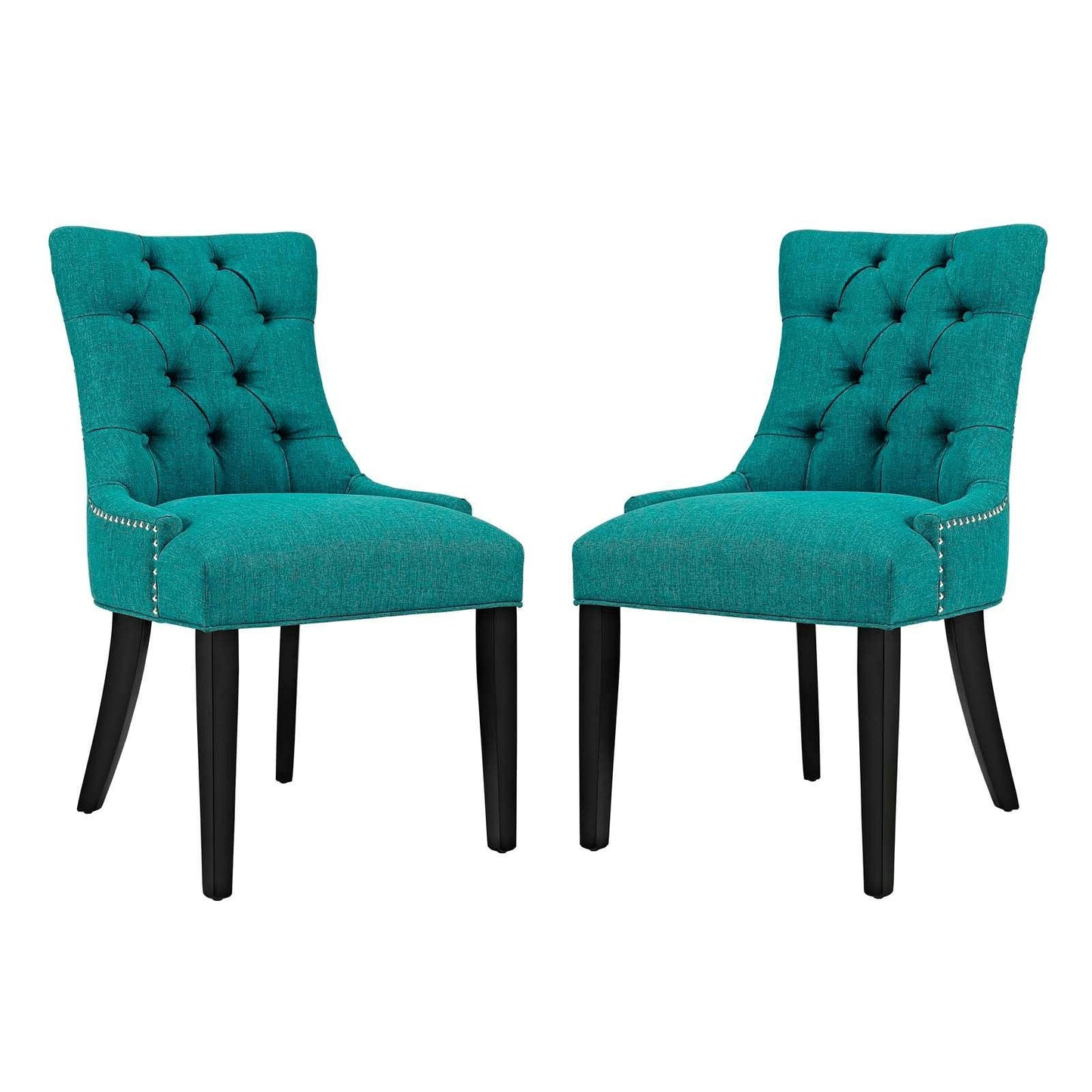 Modway Regent Dining Side Chair Fabric Set of 2 FredCo