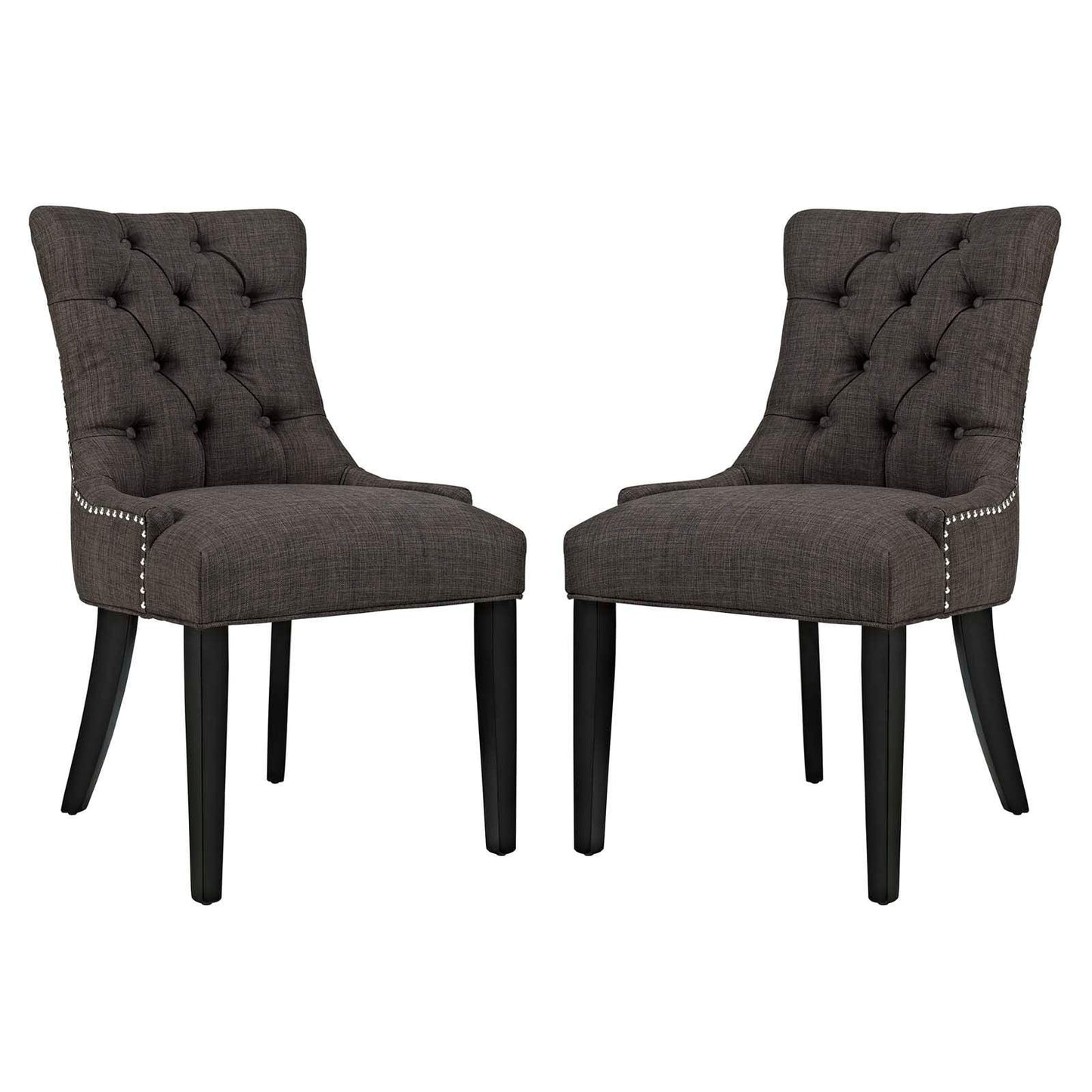 Modway Regent Dining Side Chair Fabric Set of 2 FredCo