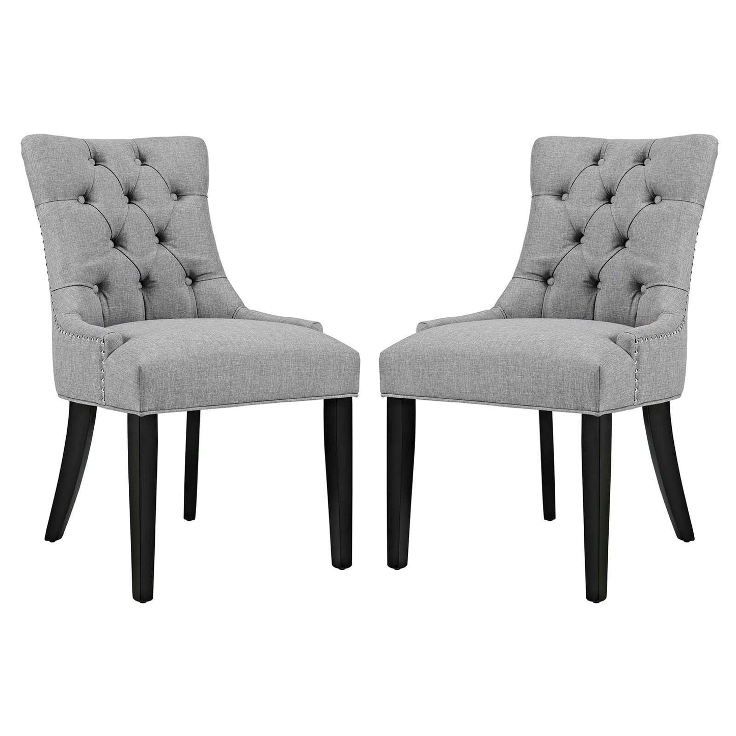 Modway Regent Dining Side Chair Fabric Set of 2 FredCo
