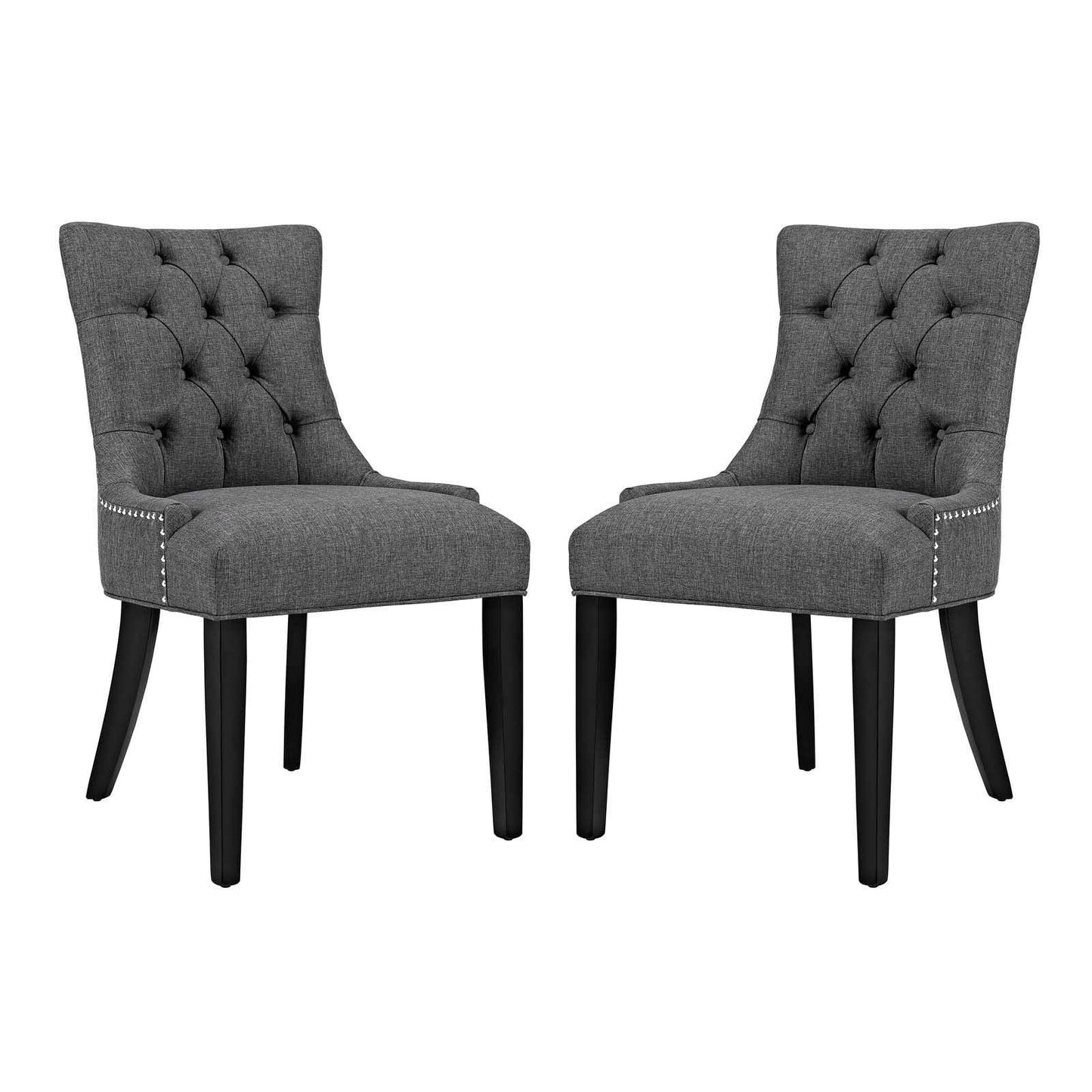 Modway Regent Dining Side Chair Fabric Set of 2 FredCo