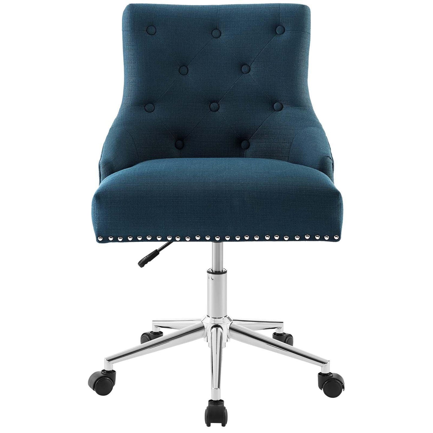 Modway Regent Tufted Button Swivel Upholstered Fabric Office Chair FredCo