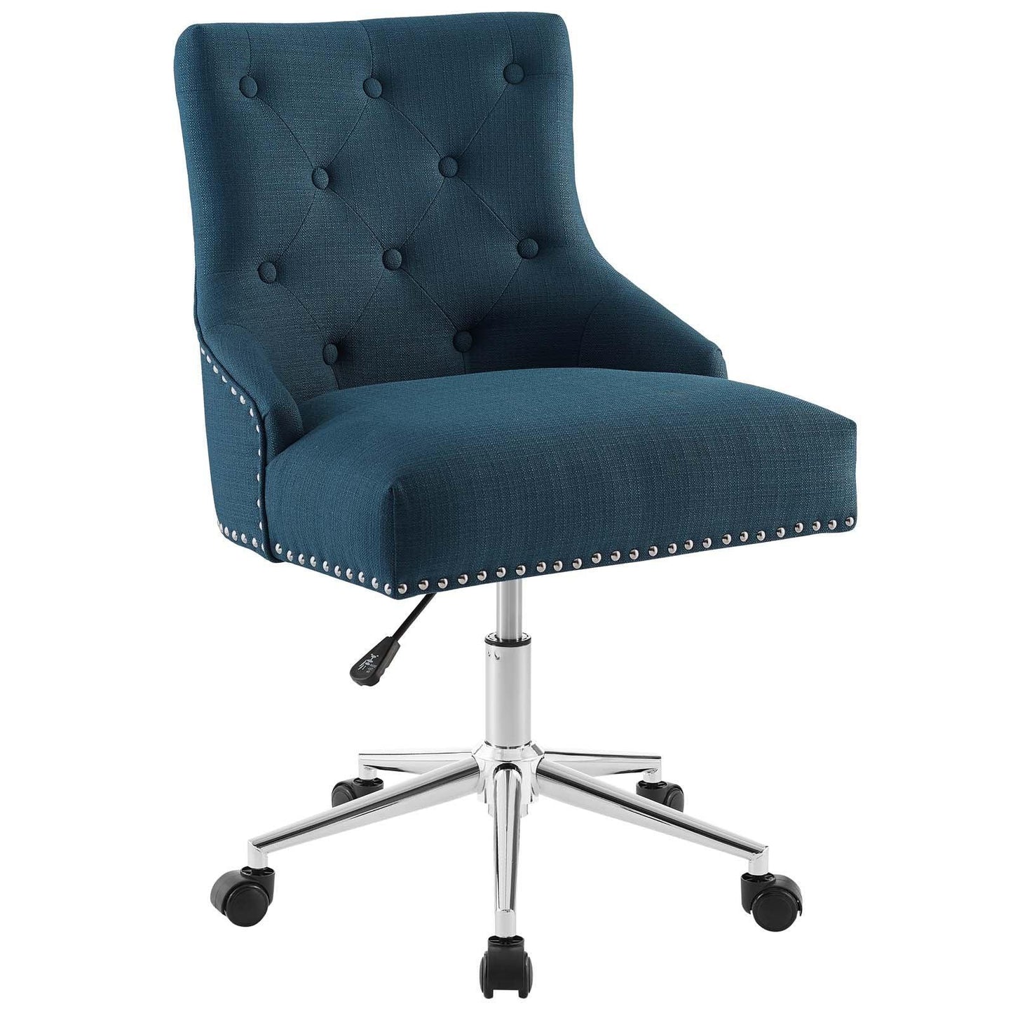 Modway Regent Tufted Button Swivel Upholstered Fabric Office Chair FredCo