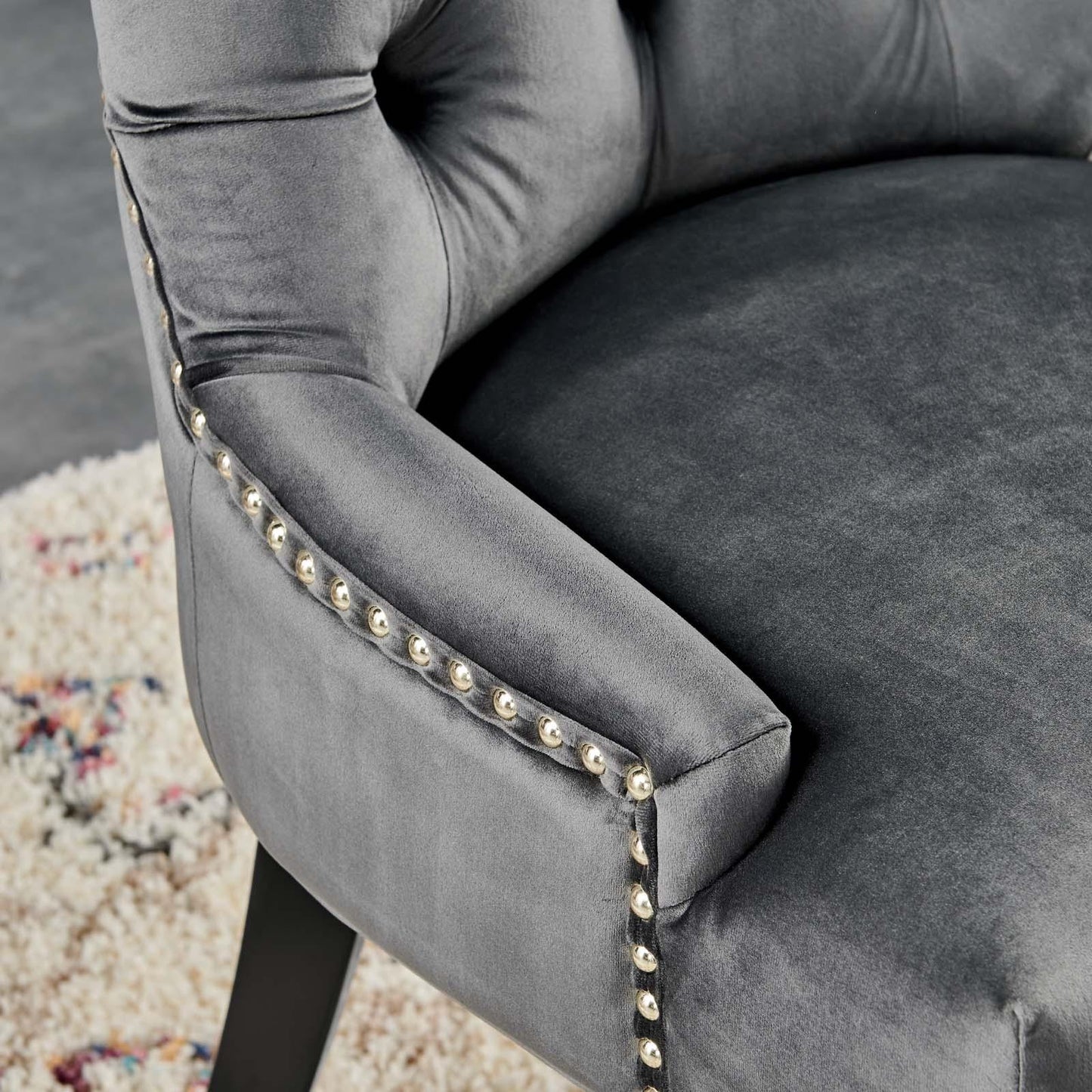 Modway Regent Tufted Performance Velvet Dining Side Chairs - Set of 2 FredCo
