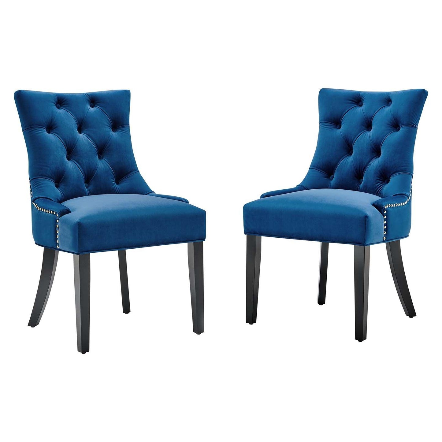 Modway Regent Tufted Performance Velvet Dining Side Chairs - Set of 2 FredCo