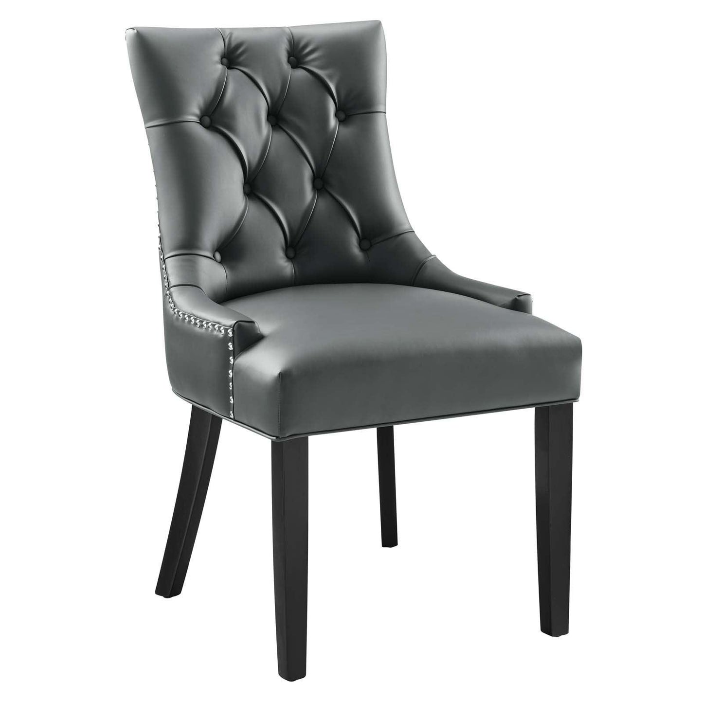 Modway Regent Tufted Vegan Leather Dining Chair FredCo
