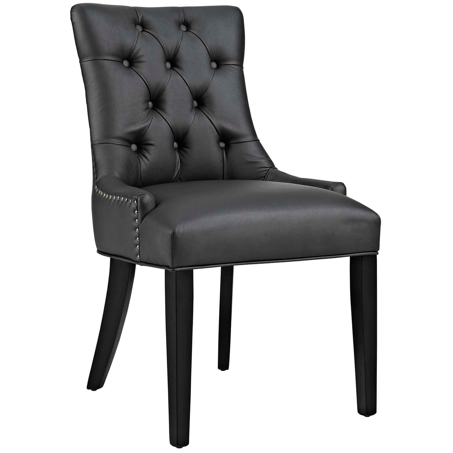 Modway Regent Tufted Vegan Leather Dining Chair FredCo