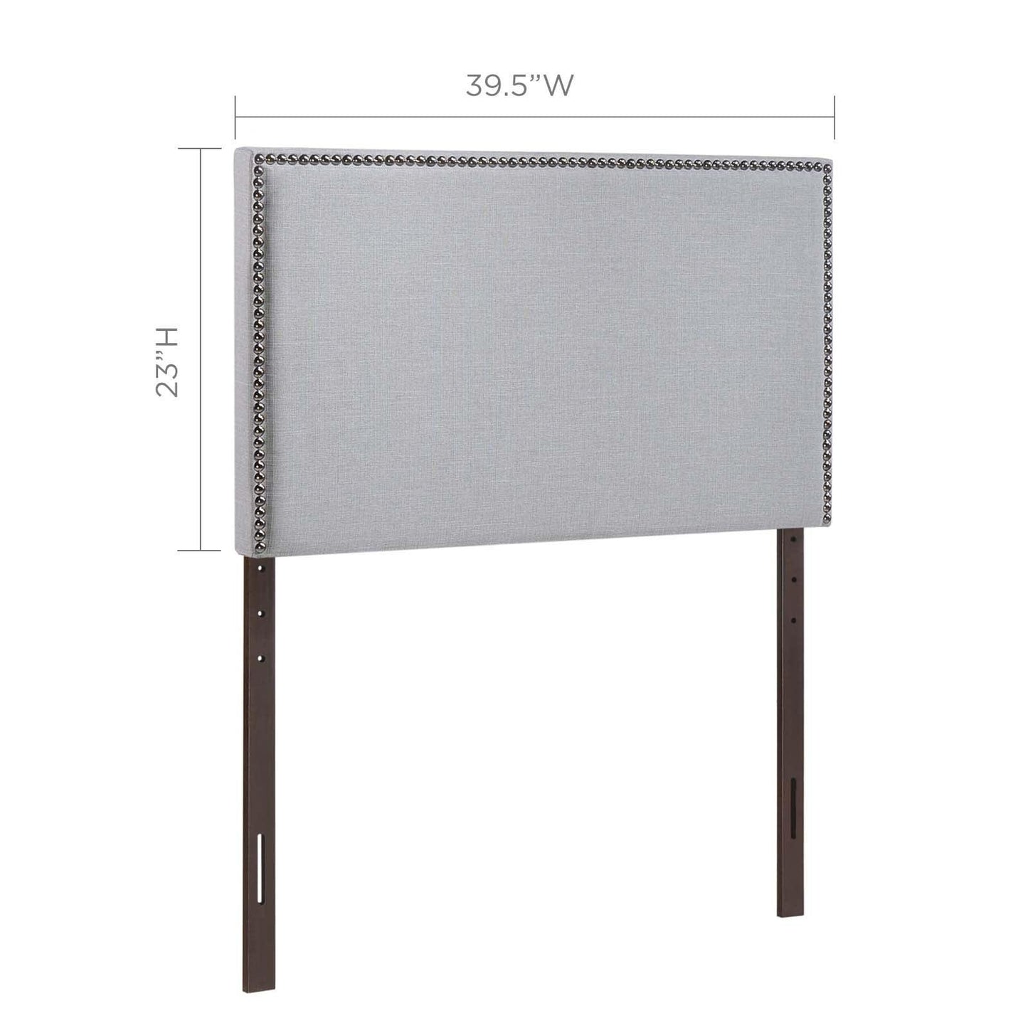 Modway Region Nailhead Twin Upholstered Headboard FredCo