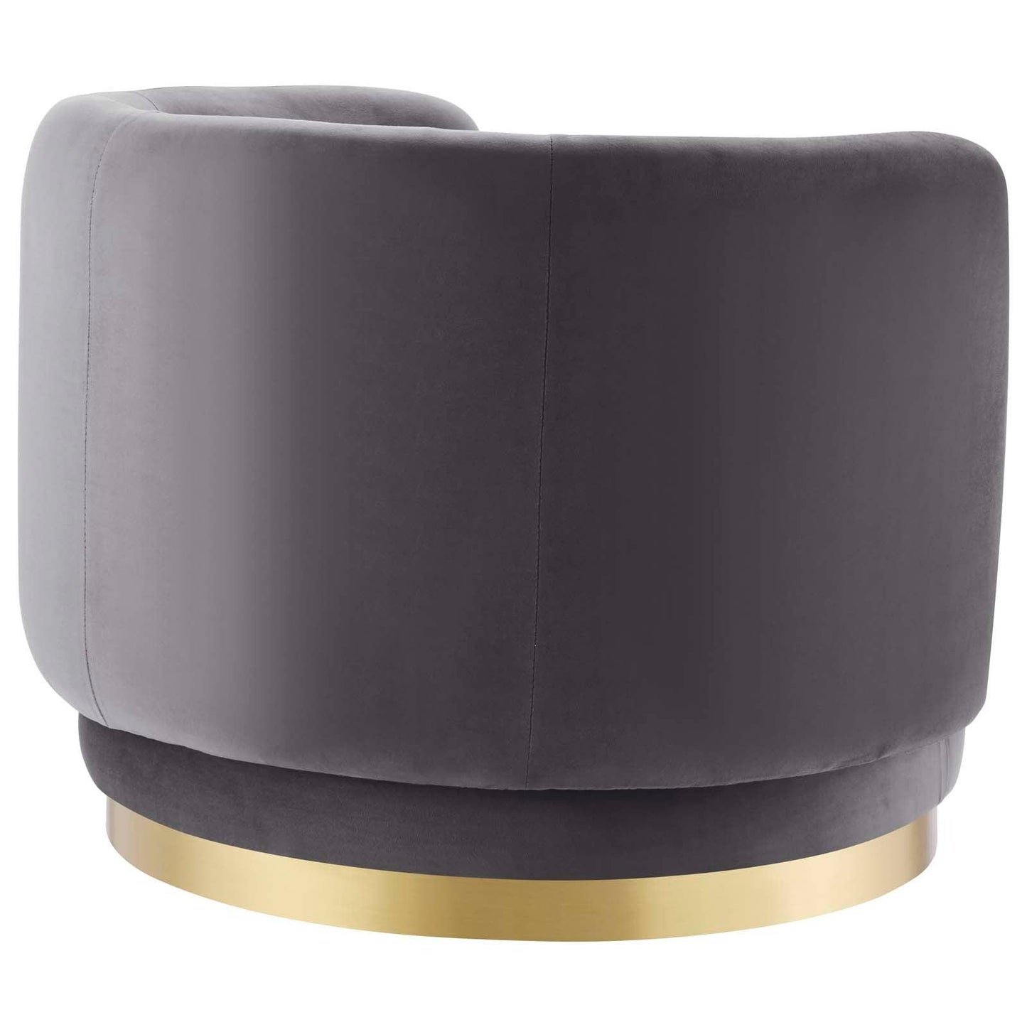 Modway Relish Performance Velvet Swivel Chair FredCo