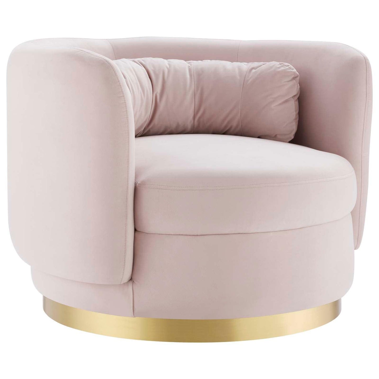 Modway Relish Performance Velvet Swivel Chair FredCo