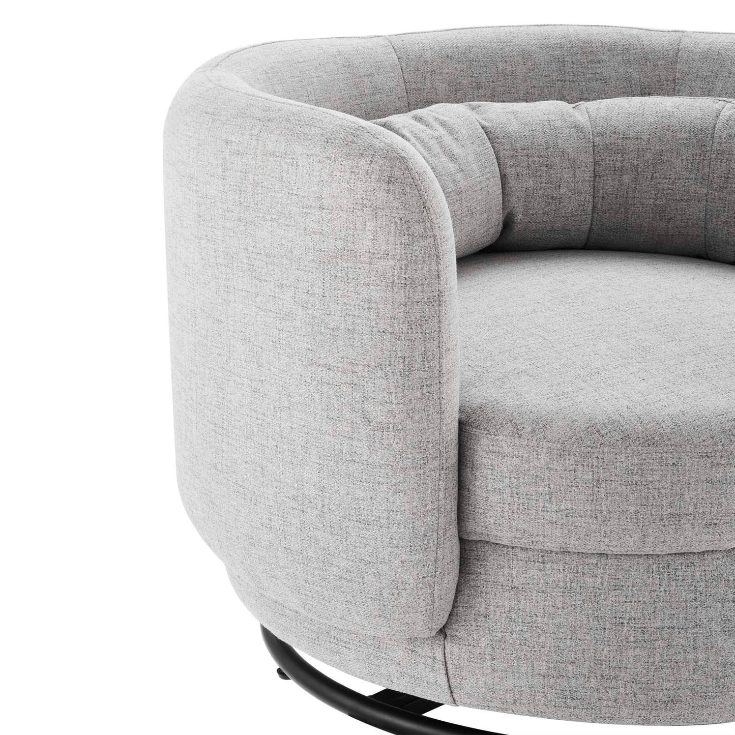 Modway Relish Upholstered Fabric Swivel Chair FredCo