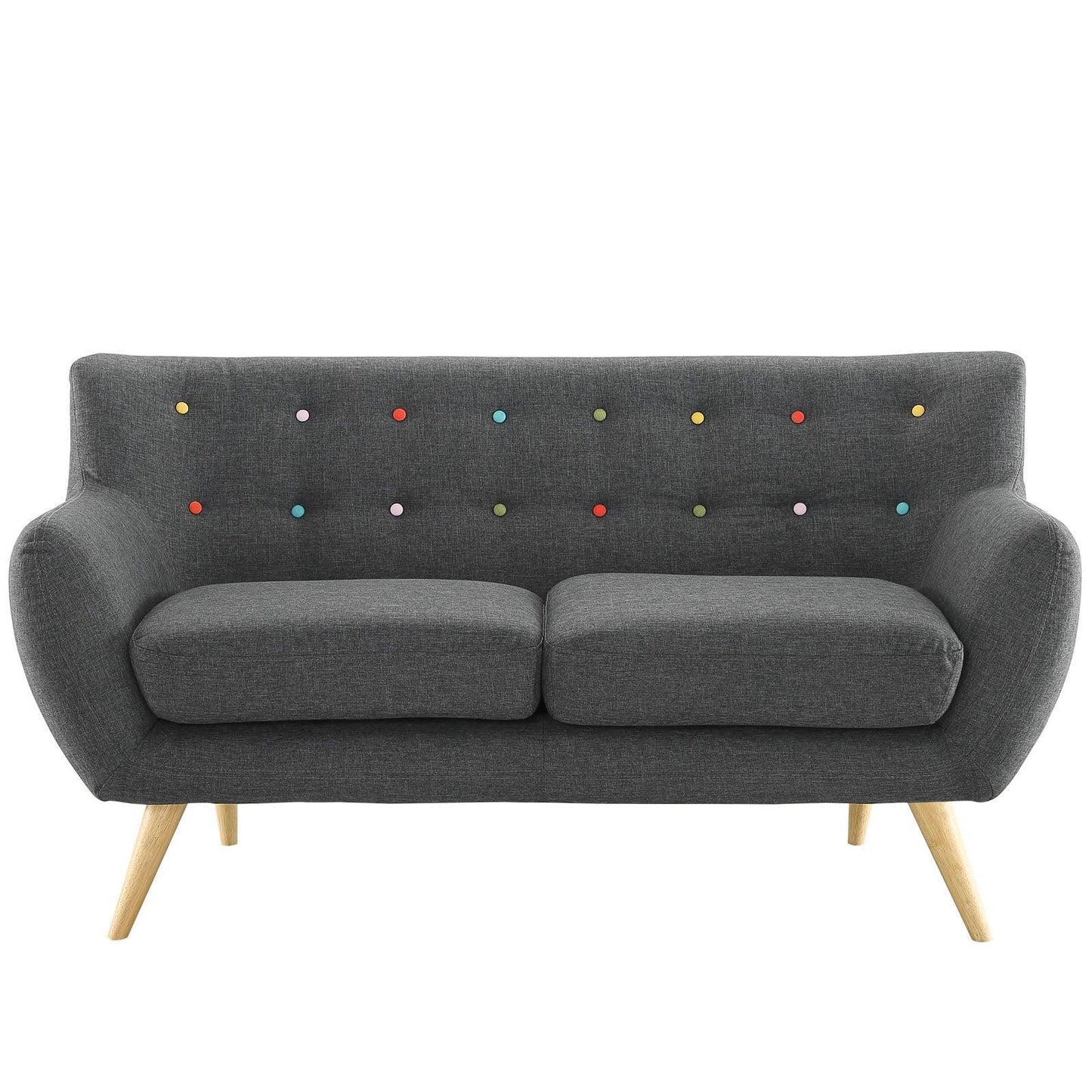 Modway Remark Upholstered Fabric Loveseat FredCo