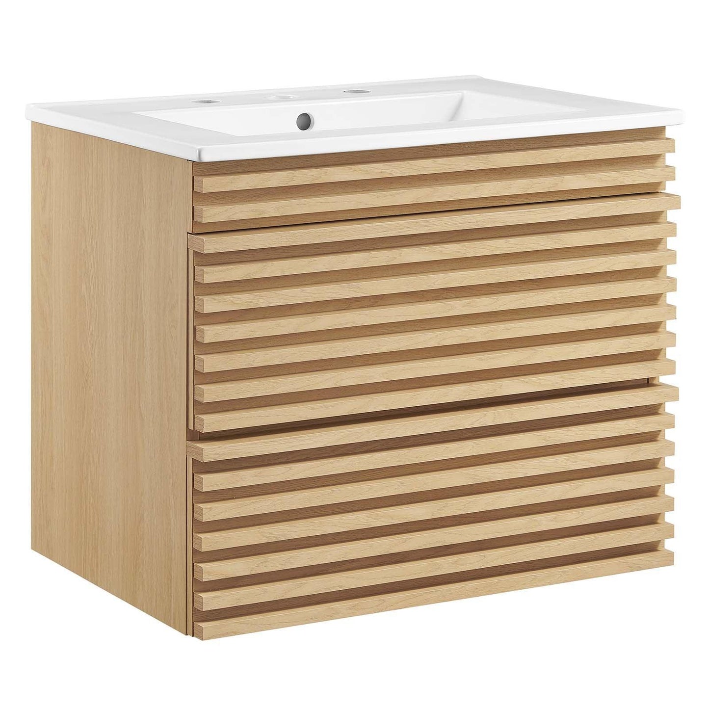 Modway Render 24" Wall-Mount Bathroom Vanity FredCo