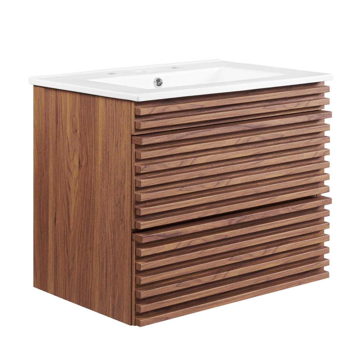Modway Render 24" Wall-Mount Bathroom Vanity FredCo