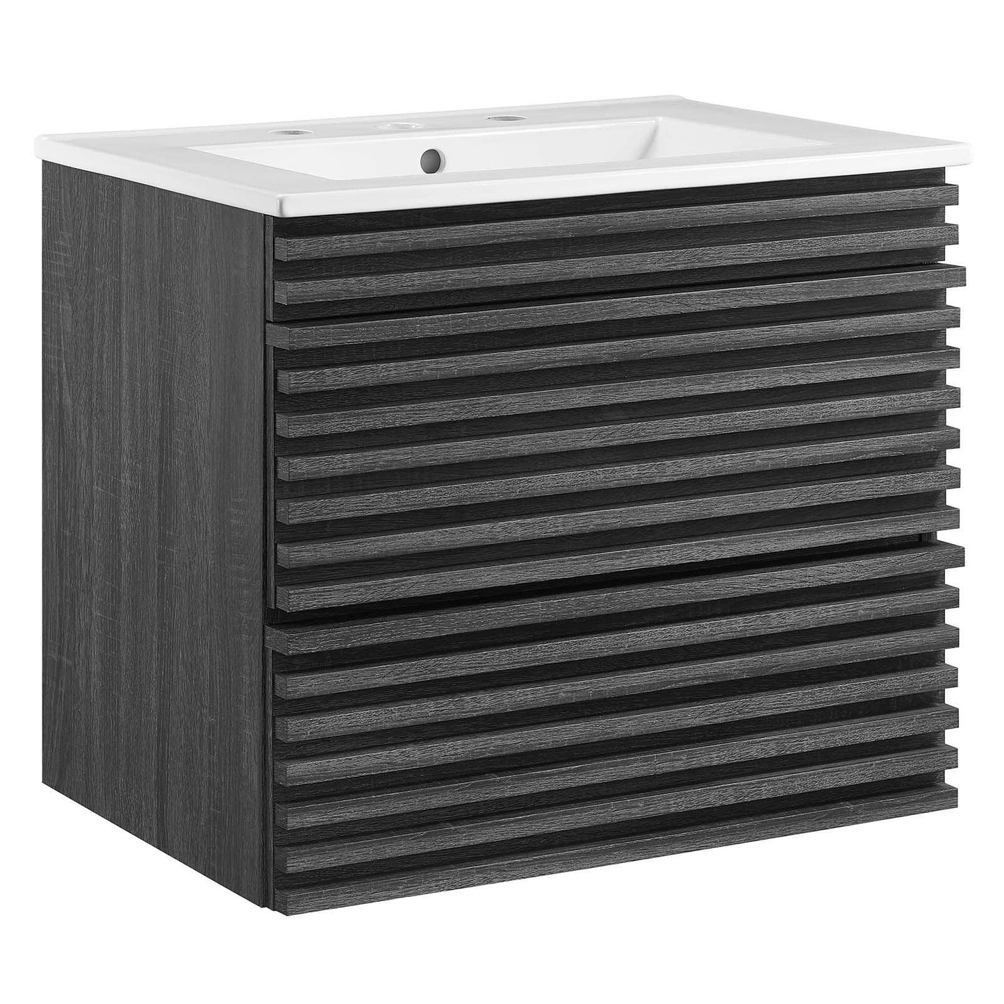 Modway Render 24" Wall-Mount Bathroom Vanity FredCo