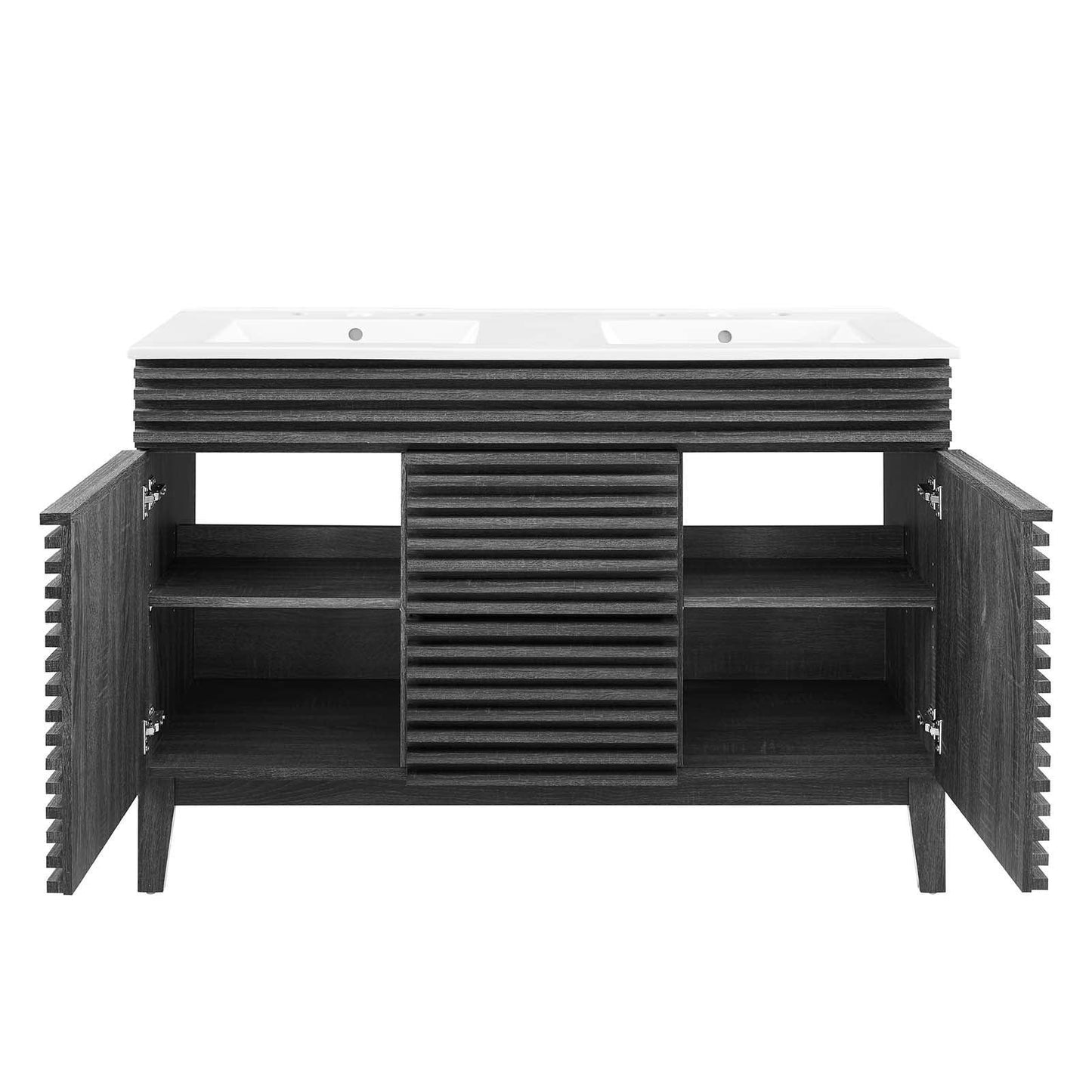 Modway Render 48" Double Sink Bathroom Vanity FredCo