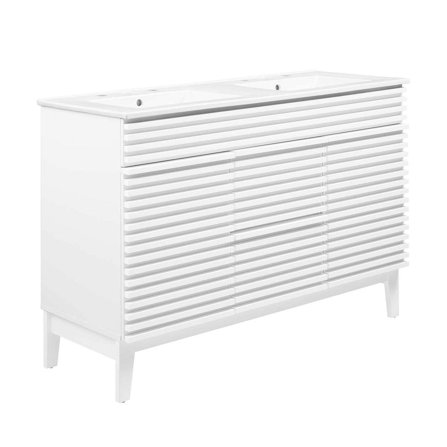 Modway Render 48" Double Sink Bathroom Vanity FredCo