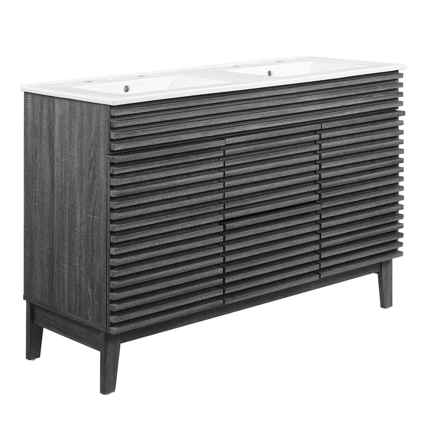 Modway Render 48" Double Sink Bathroom Vanity FredCo