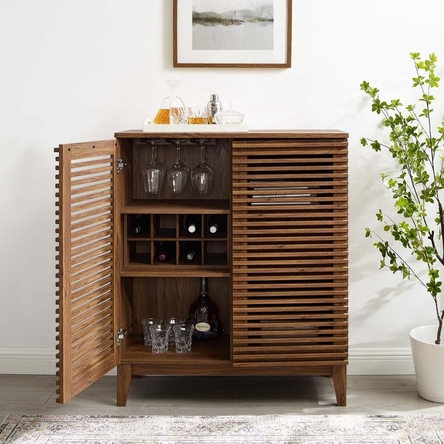 Modway Render Bar Cabinet FredCo