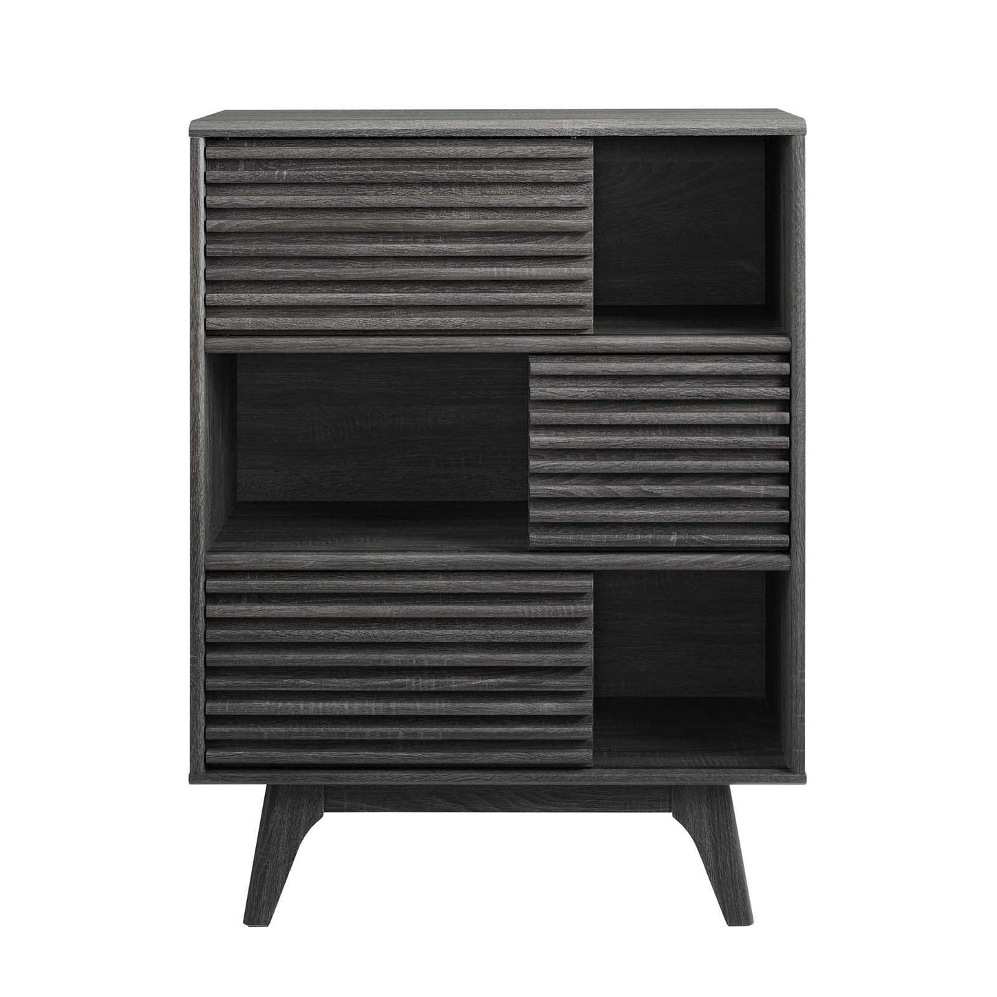 Modway Render Three-Tier Display Storage Cabinet Stand FredCo