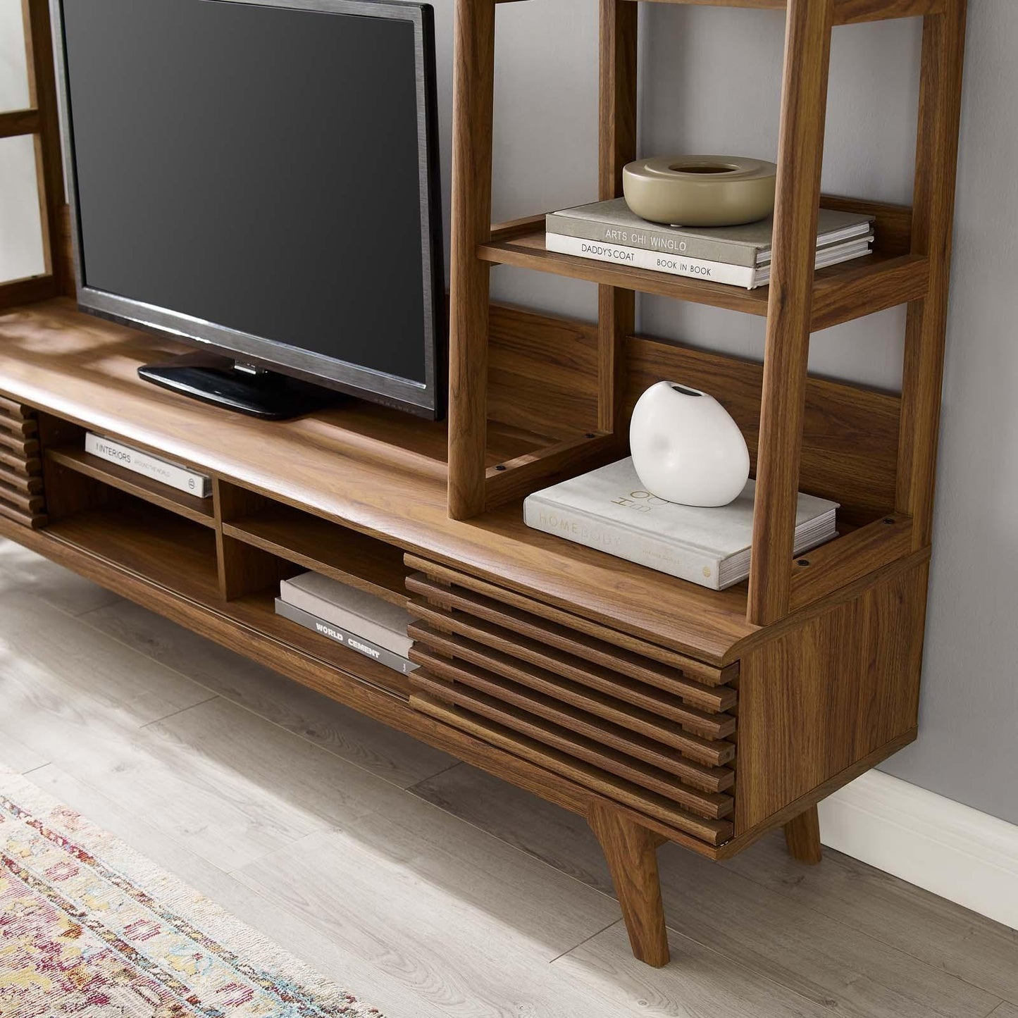 Modway Render TV Stand Entertainment Center FredCo