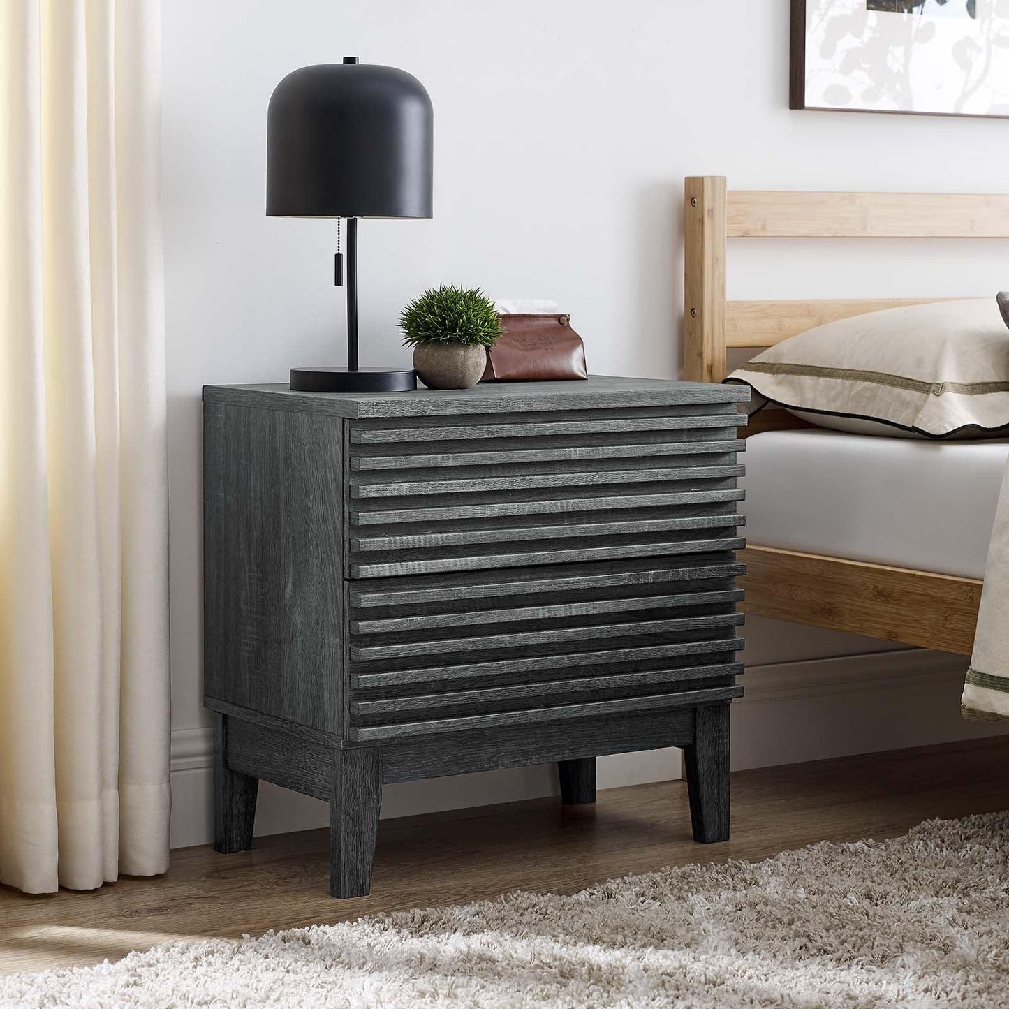 Modway Render Two-Drawer Nightstand FredCo