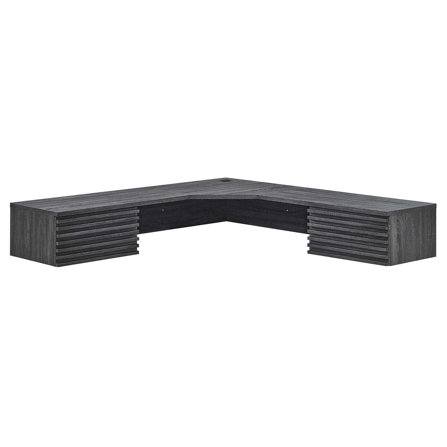 Modway Render Wall Mount Corner Office Desk FredCo