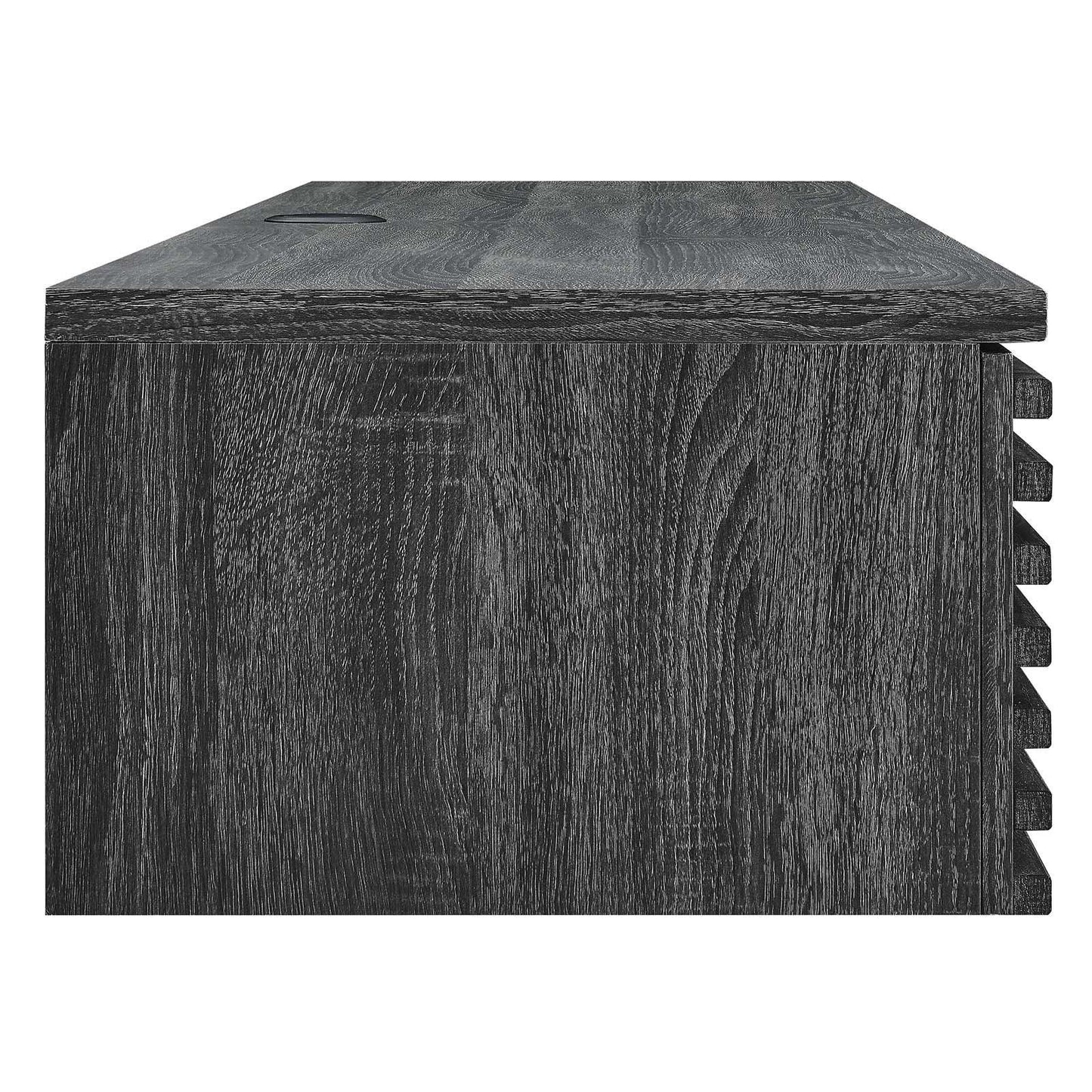 Modway Render Wall Mount Wood Office Desk 60” FredCo