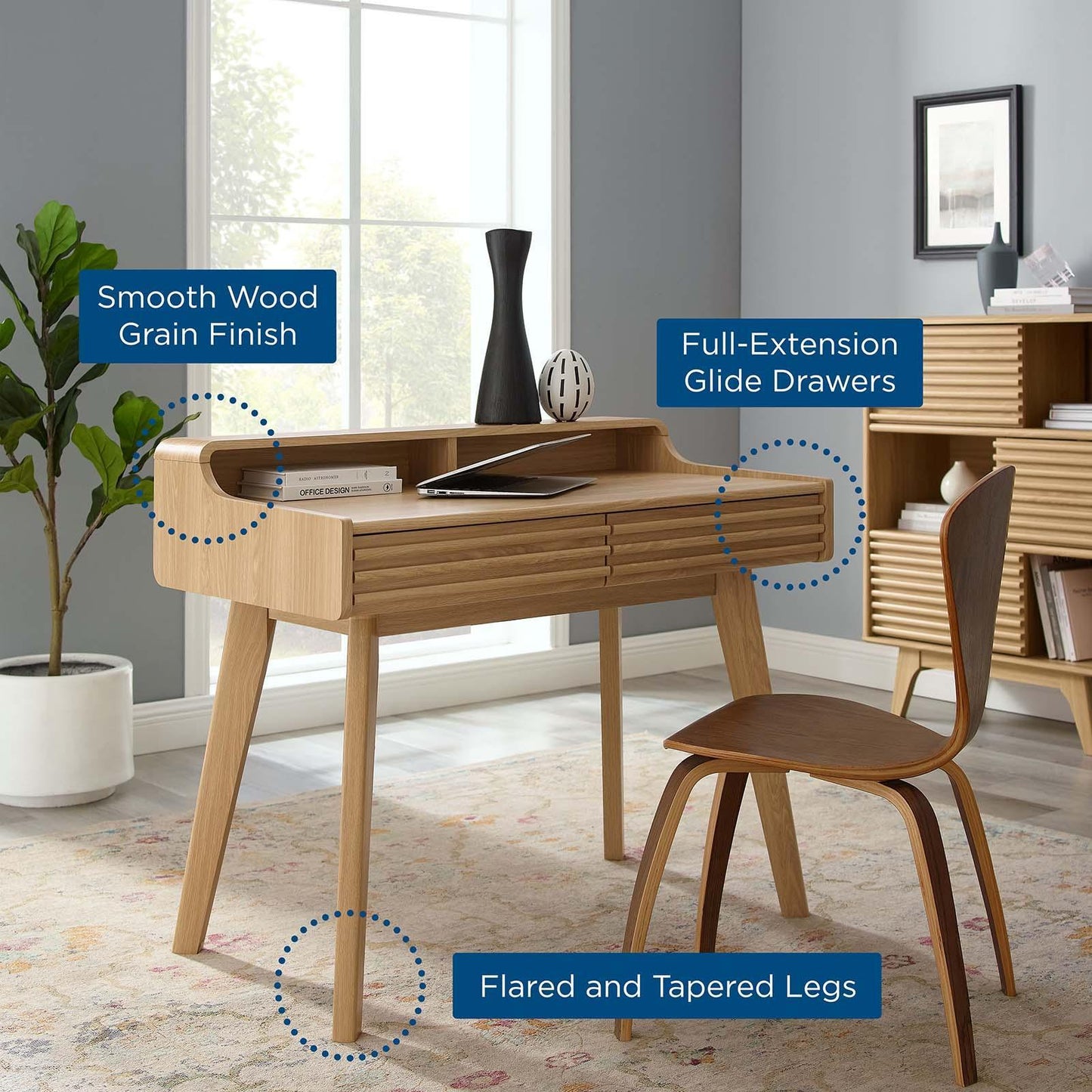 Modway Render Writing Desk FredCo