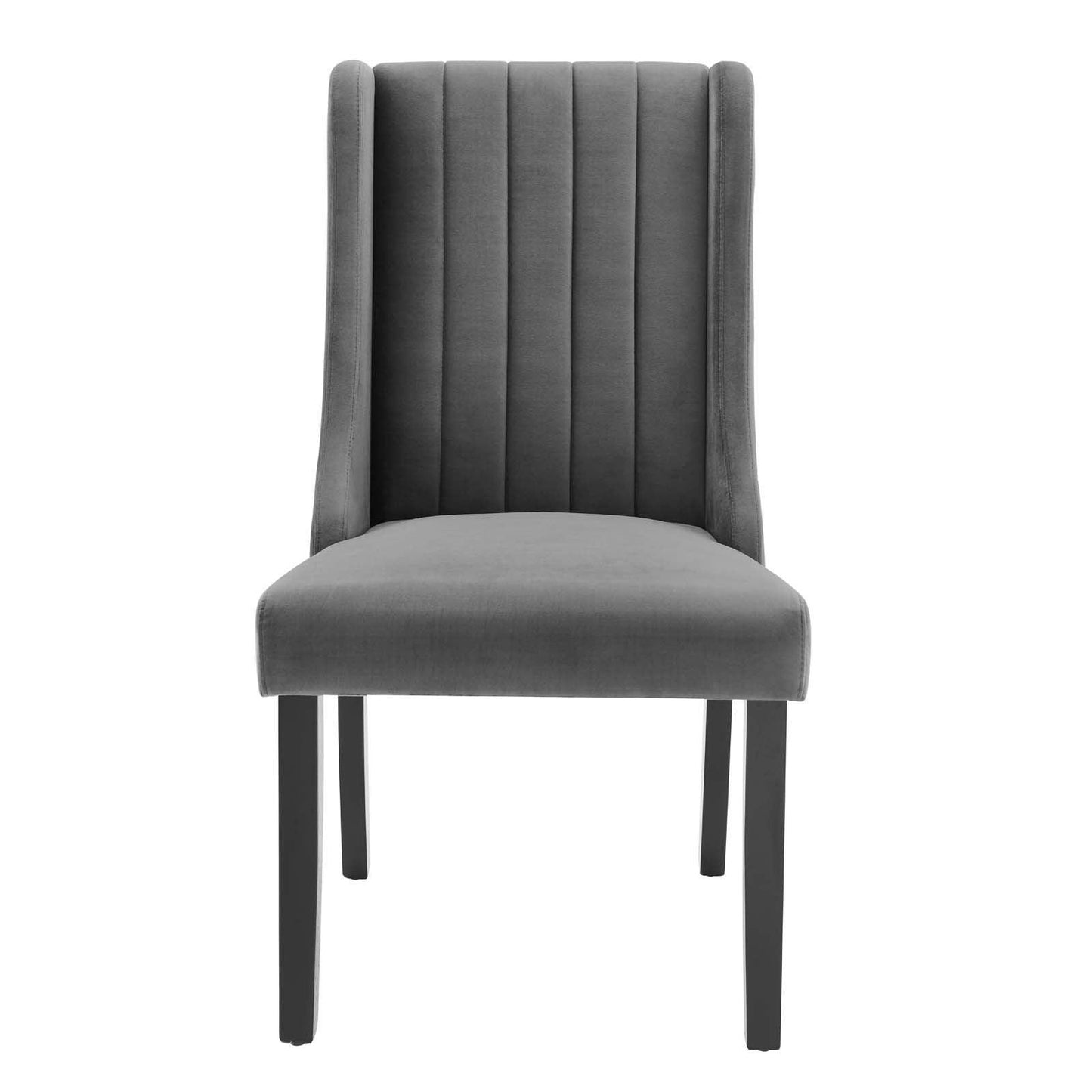 Modway Renew Parsons Performance Velvet Dining Side Chairs - Set of 2 FredCo