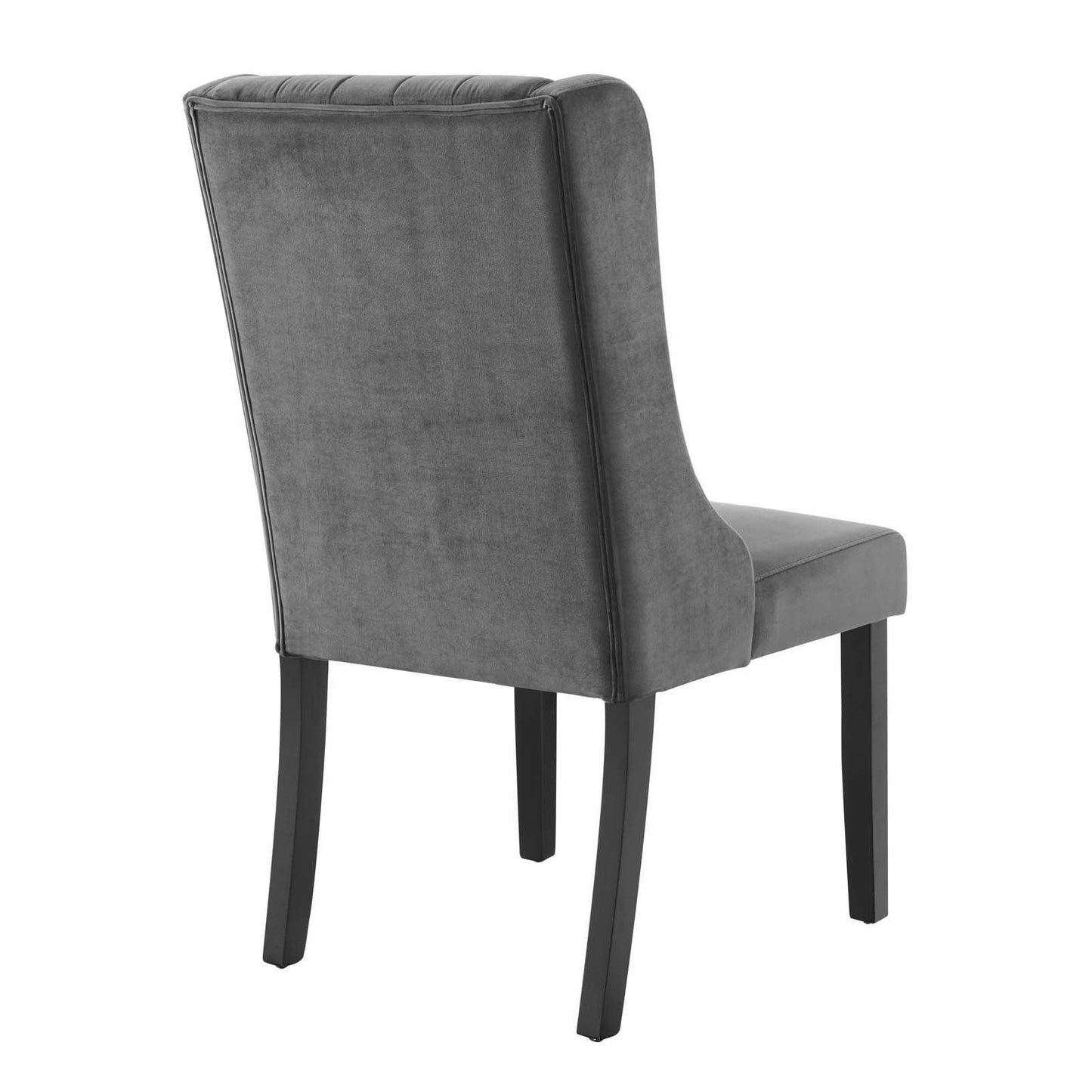 Modway Renew Parsons Performance Velvet Dining Side Chairs - Set of 2 FredCo