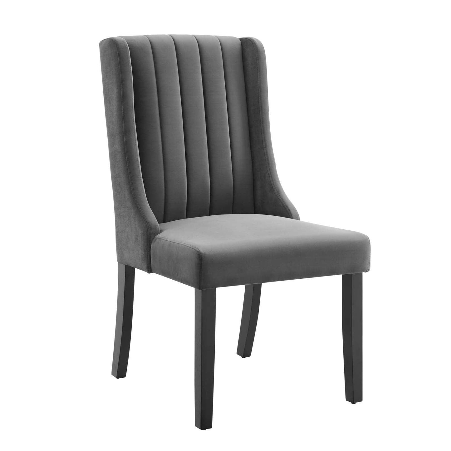 Modway Renew Parsons Performance Velvet Dining Side Chairs - Set of 2 FredCo