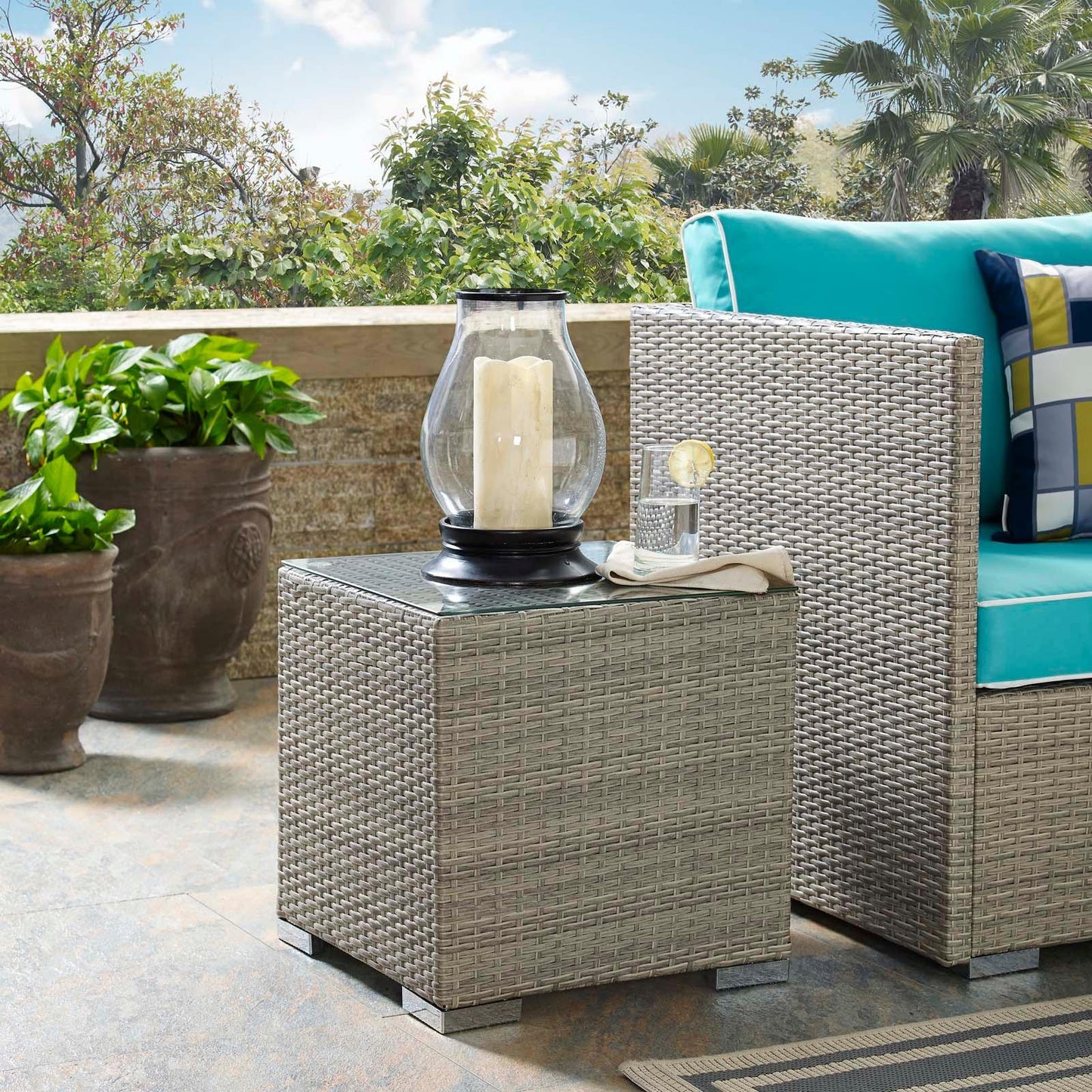 Modway Repose Outdoor Patio Side Table, EEI-2692 FredCo