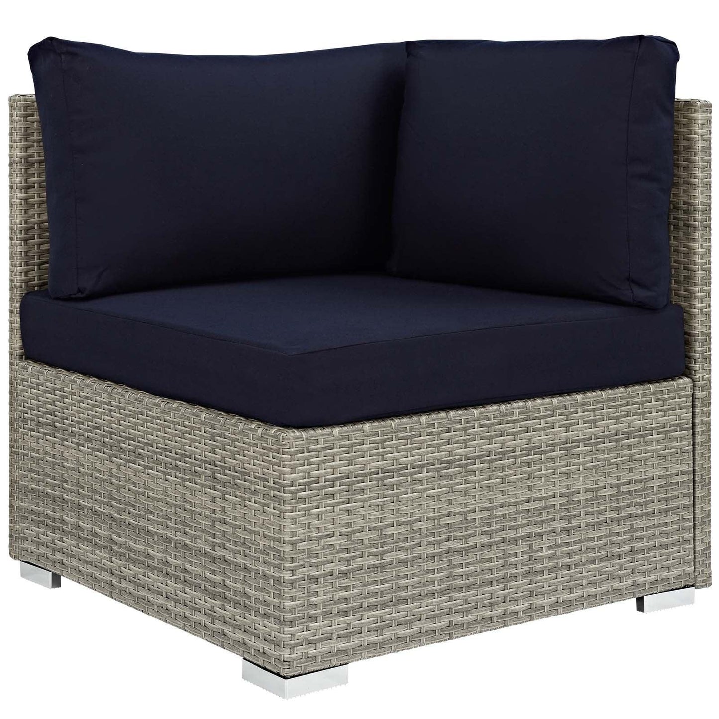 Modway Repose Sunbrella® Fabric Outdoor Patio Corner FredCo