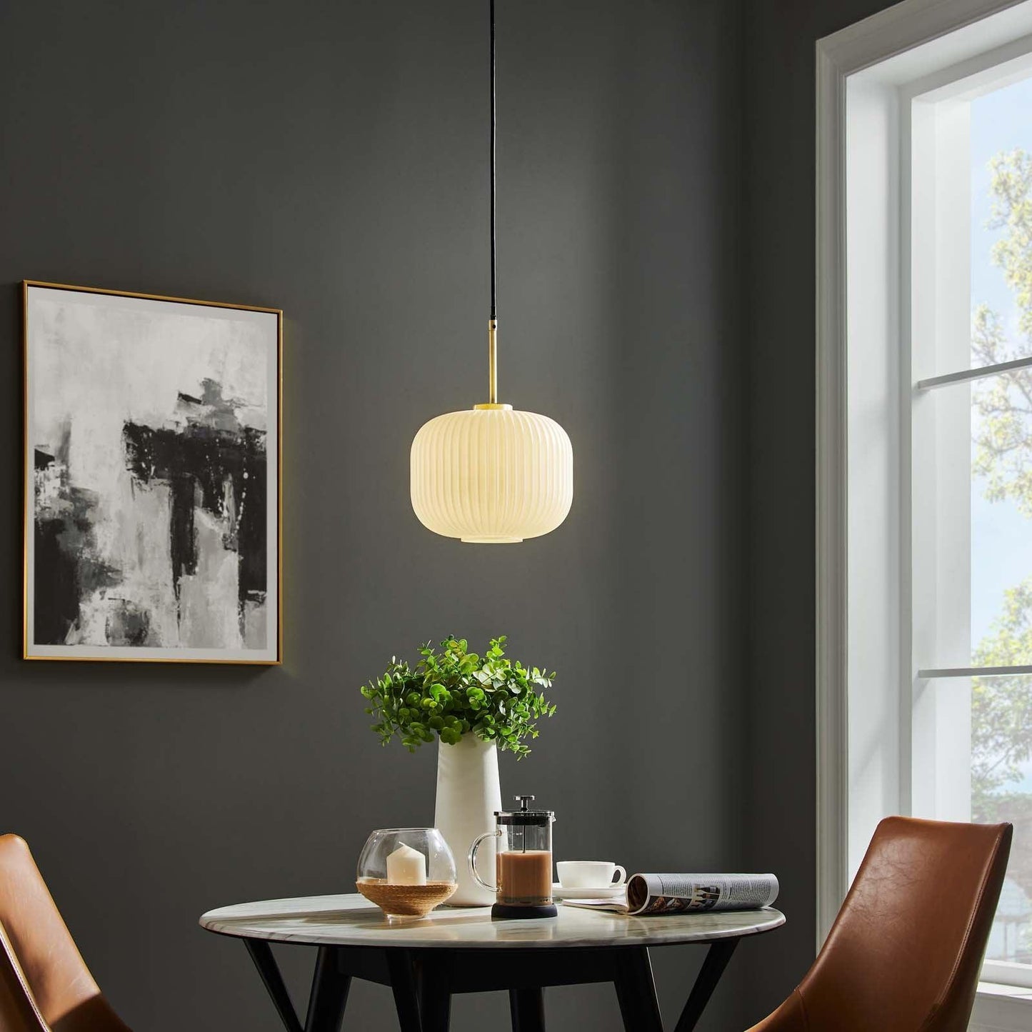 Modway Reprise Glass Pendant Light FredCo