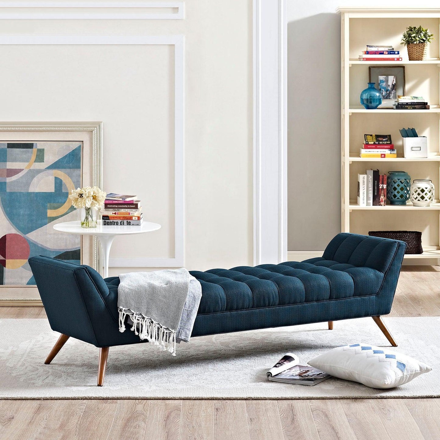 Modway Response Upholstered Fabric Bench FredCo