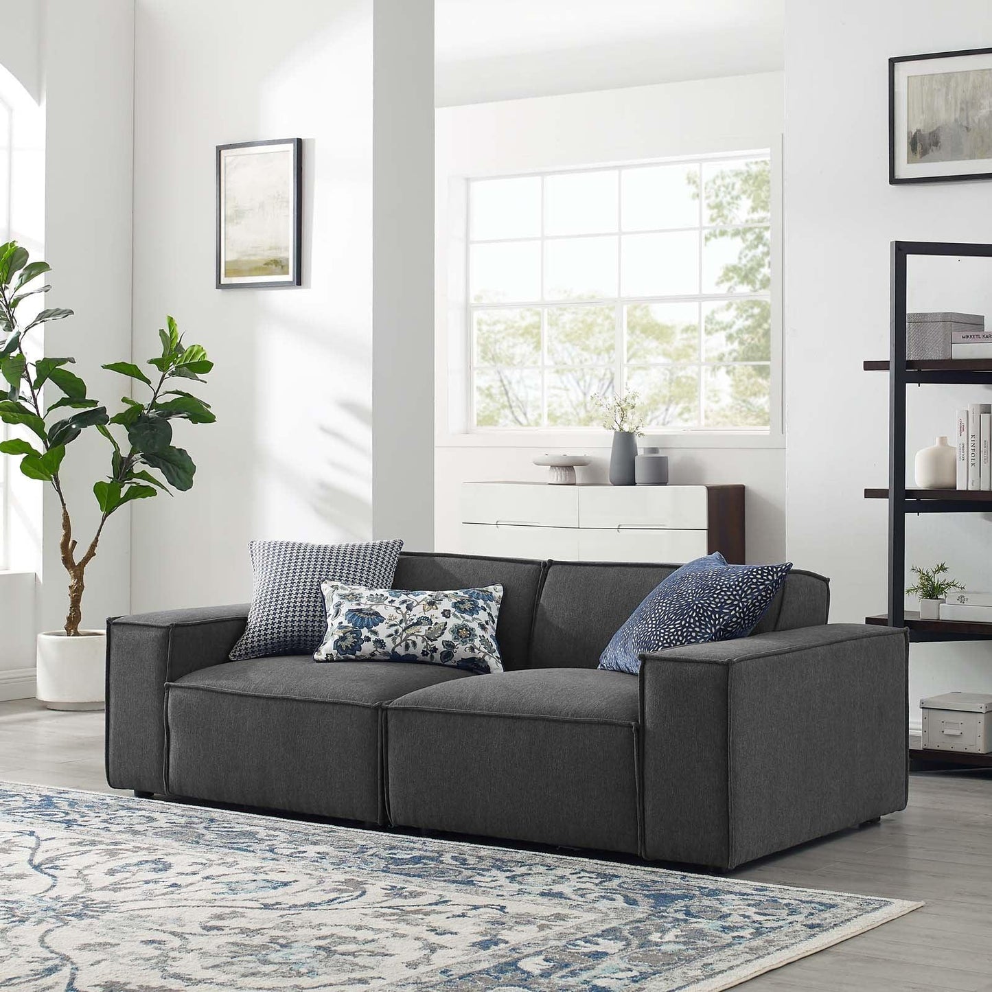 Modway Restore 2-Piece Sectional Sofa FredCo