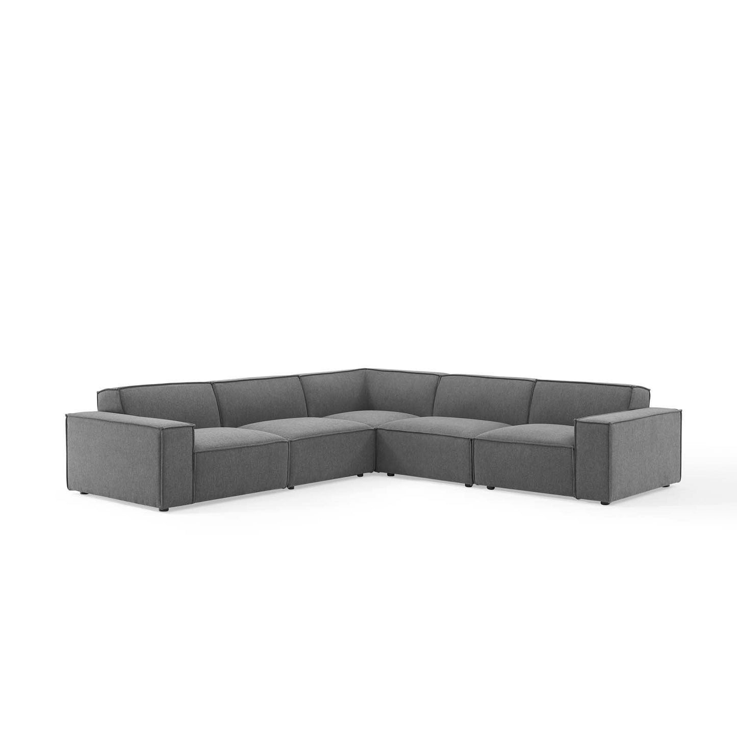 Modway Restore 5-Piece Sectional Sofa, EEI-4117 FredCo