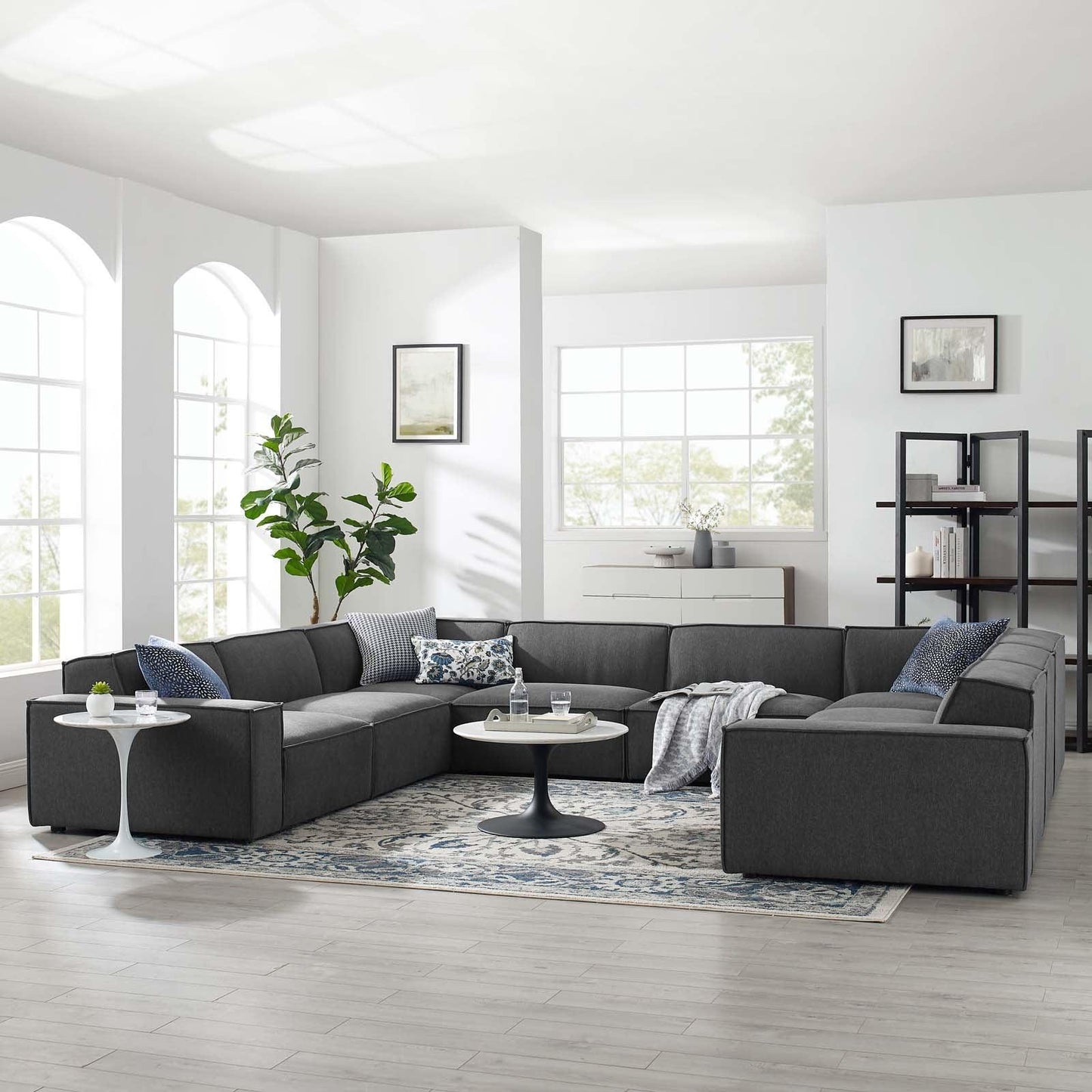 Modway Restore 8-Piece Sectional Sofa FredCo
