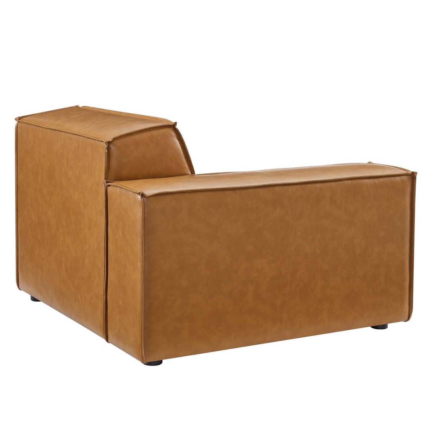 Modway Restore 8-Piece Vegan Leather Sectional Sofa FredCo