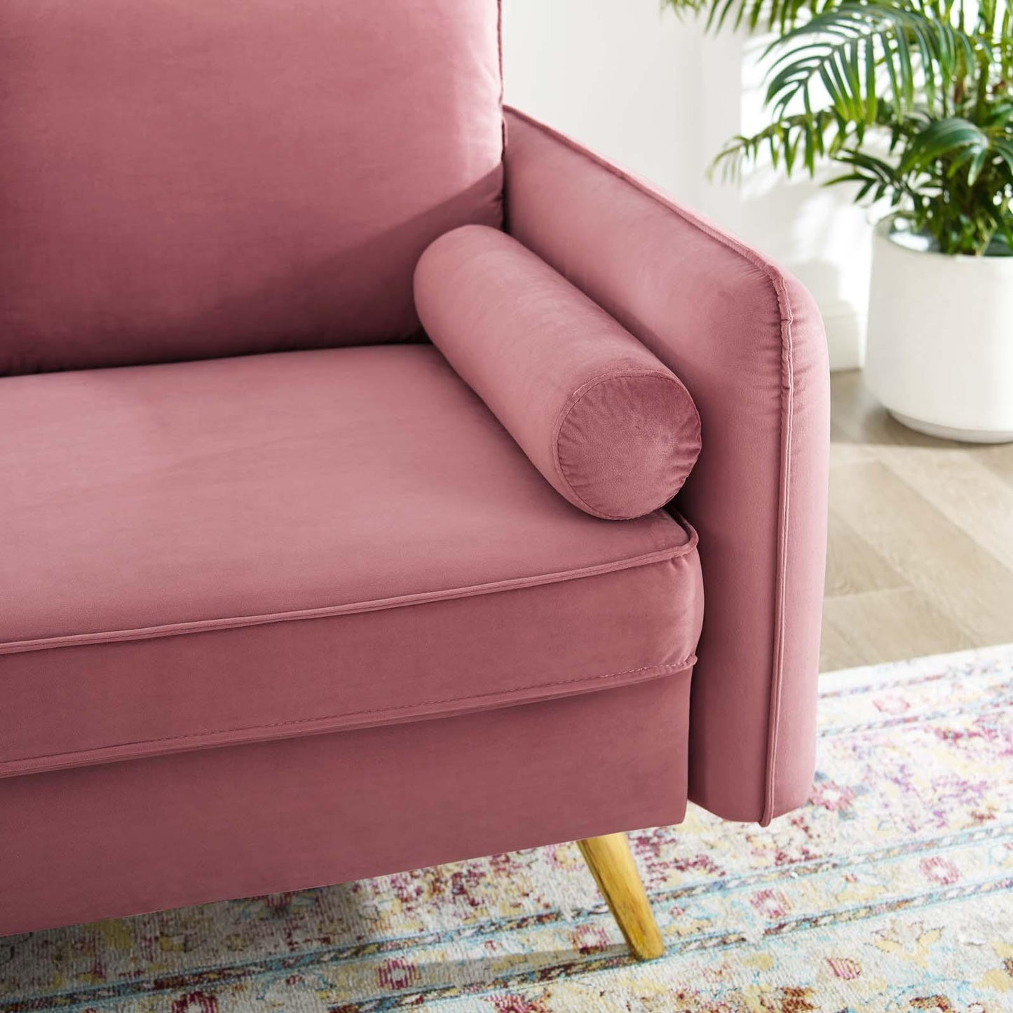 Modway Revive Performance Velvet Loveseat FredCo