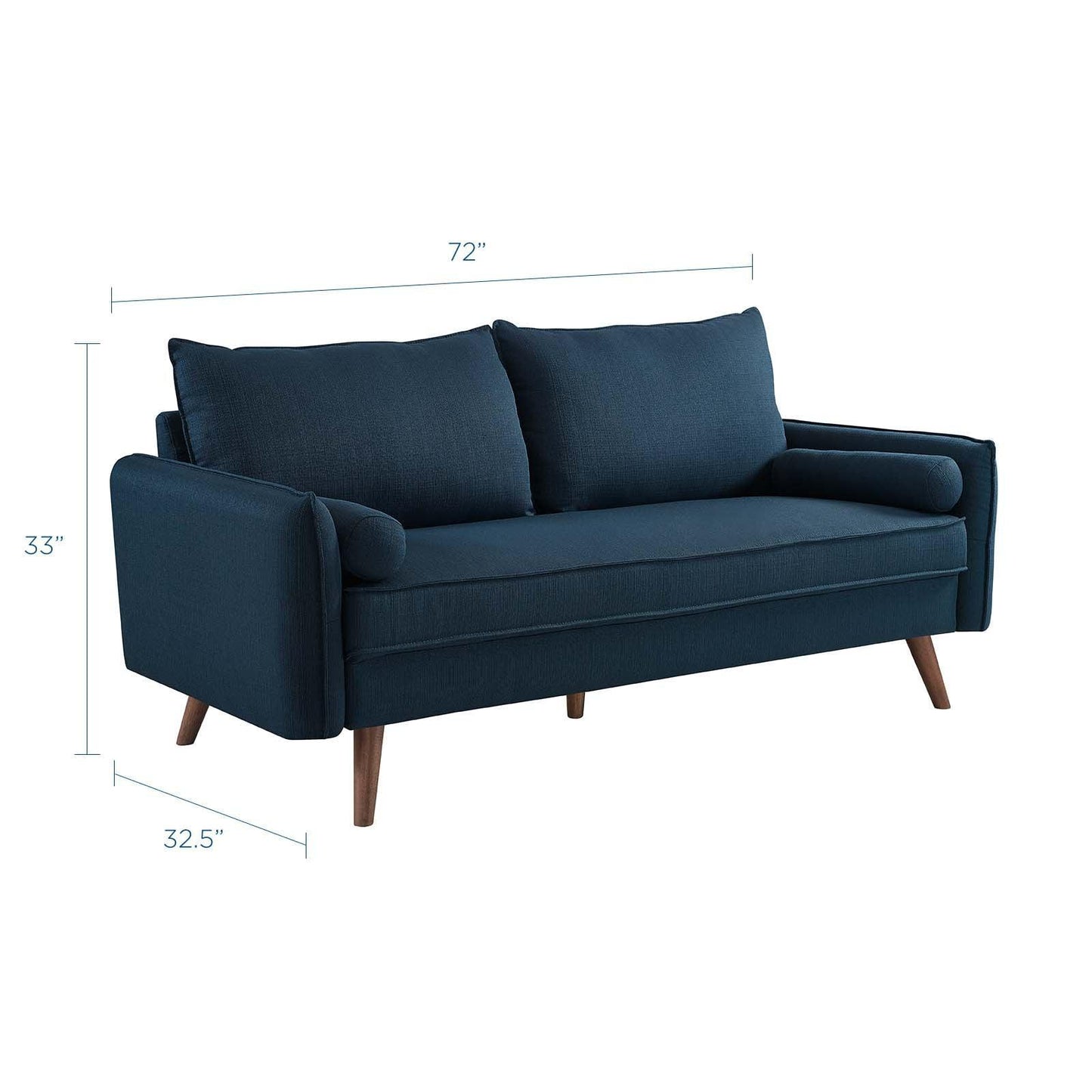 Modway Revive Upholstered Fabric Sofa FredCo