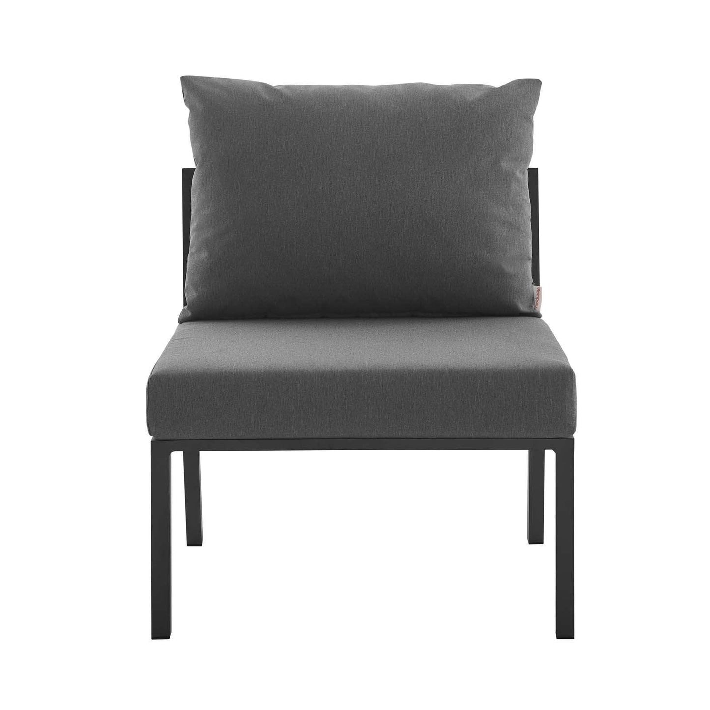 Modway Riverside Outdoor Patio Aluminum Armless Chair FredCo
