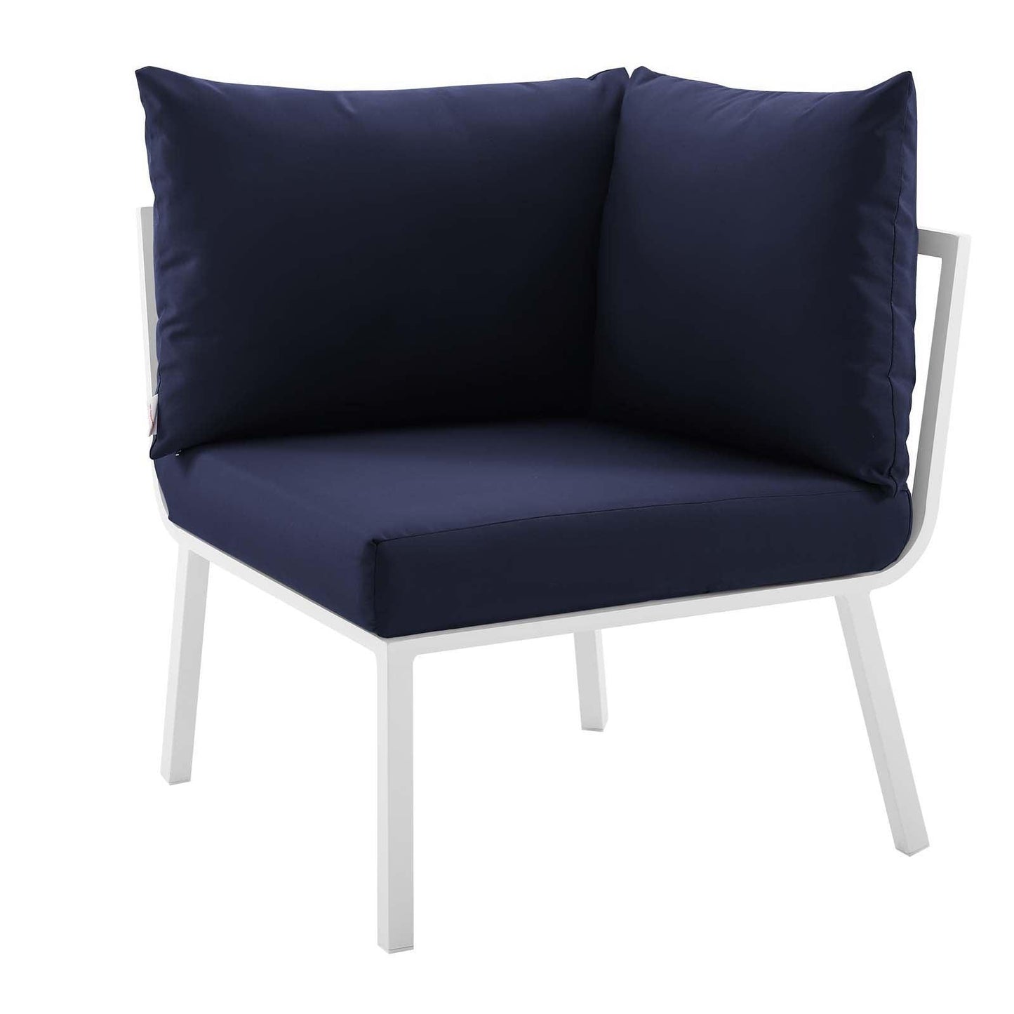 Modway Riverside Outdoor Patio Aluminum Corner Chair FredCo